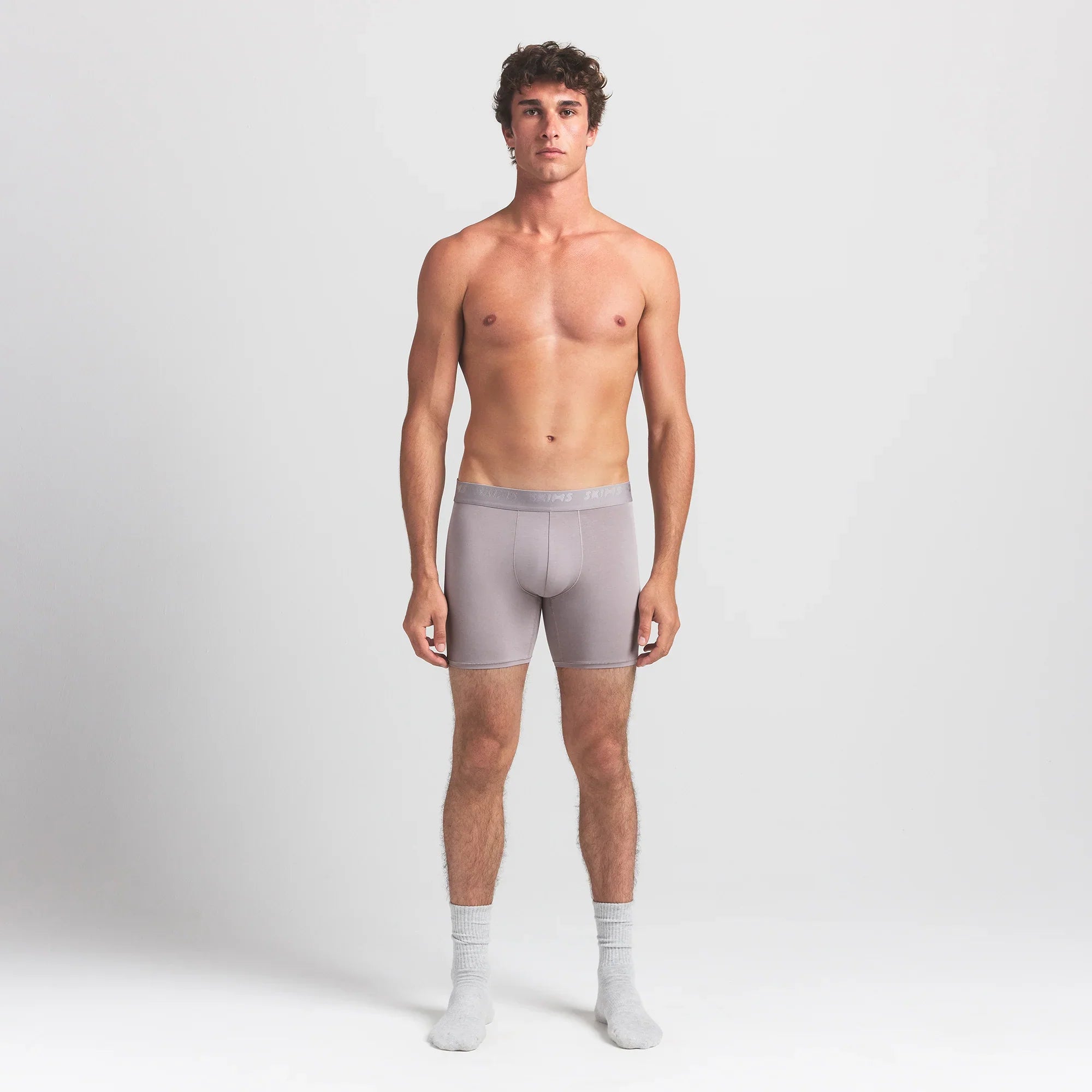 SKIMS STRETCH MENS 5″ BOXER BRIEF | OYSTER - Sneaker Türkiye