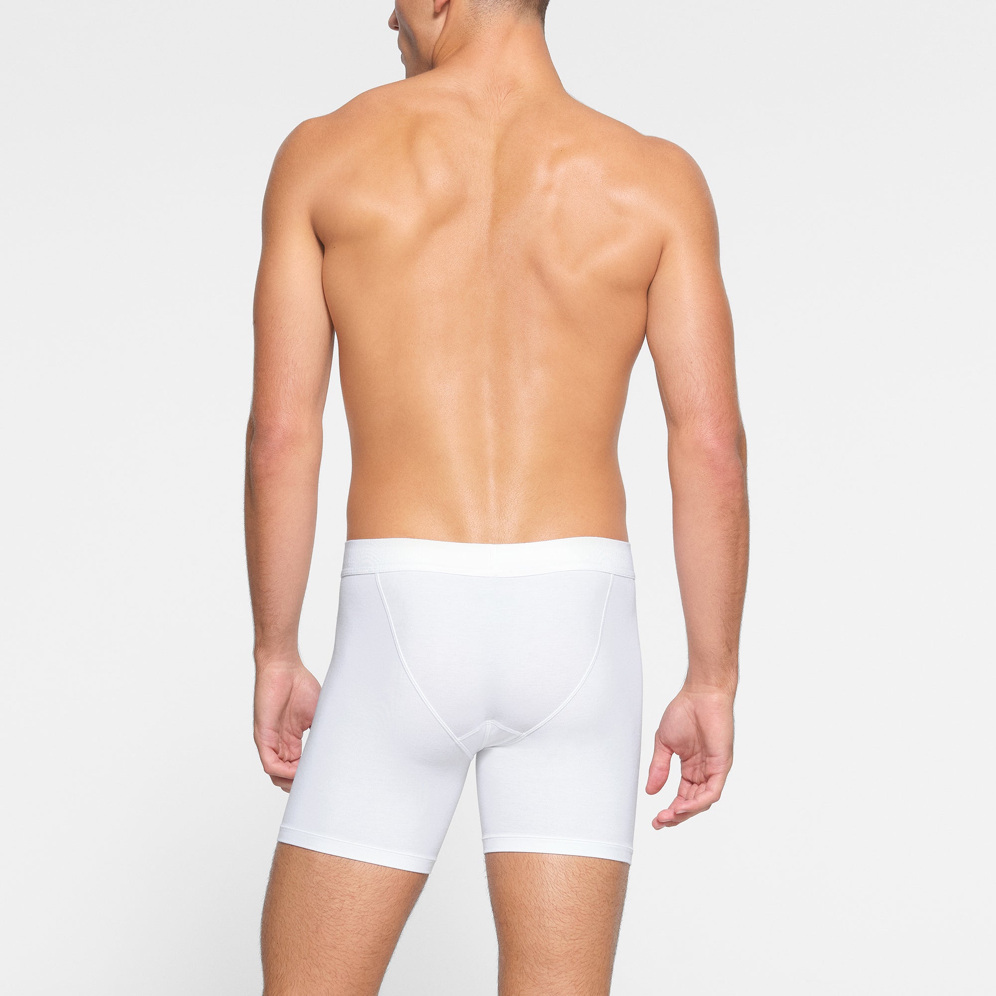 SKIMS COTTON MENS 5″ BOXER BRIEF 3-PACK | CHALK - Sneaker Türkiye