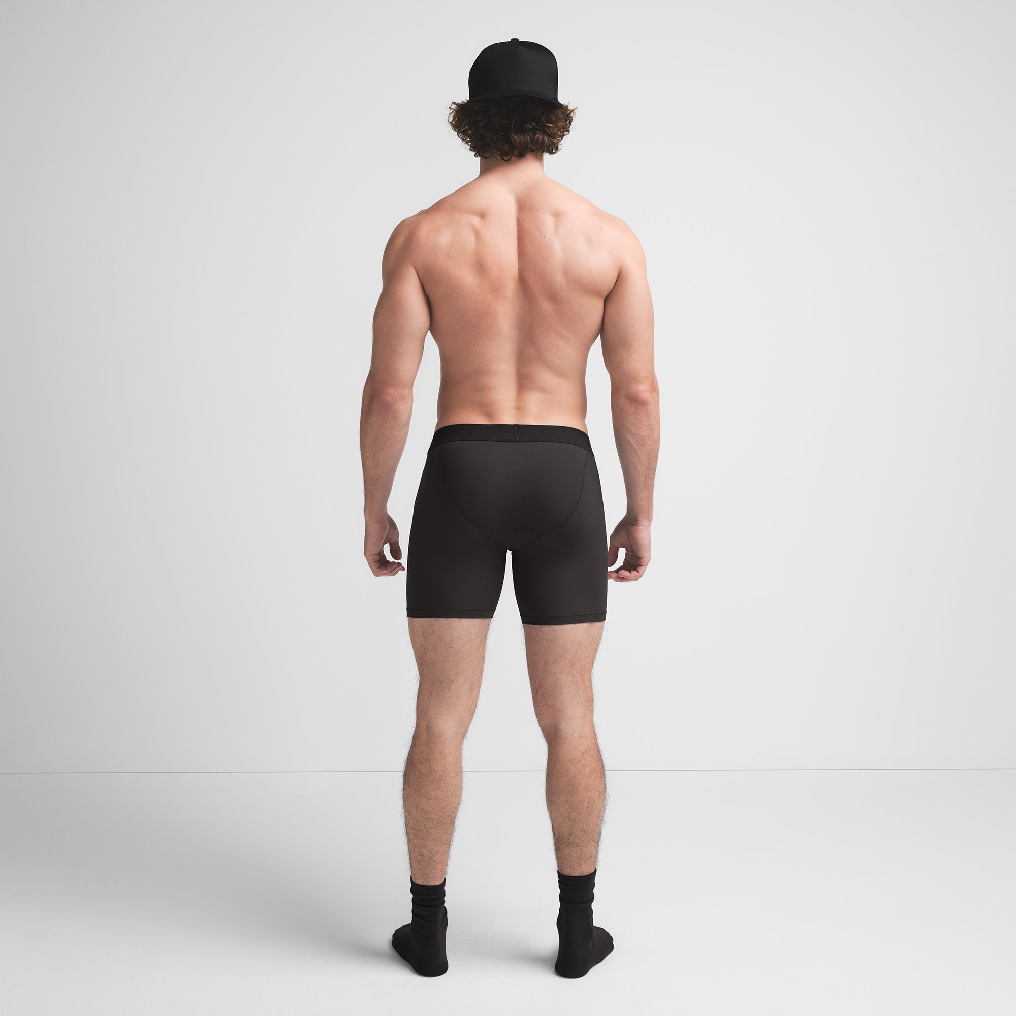 SKIMS COTTON MENS 5″ BOXER BRIEF | ONYX - Sneaker Türkiye