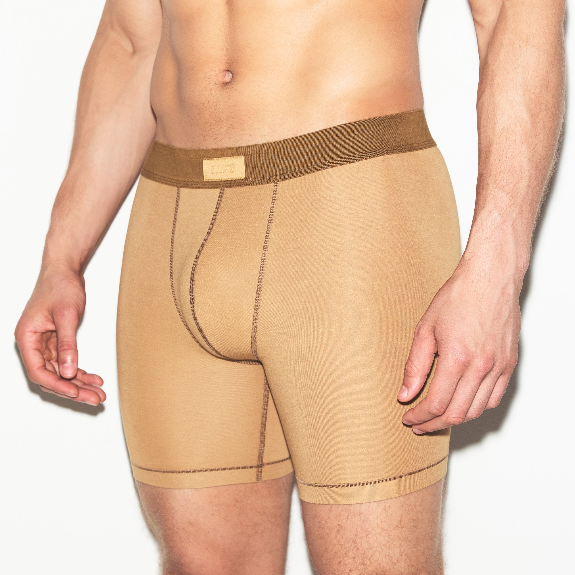 SKIMS COTTON MENS 5″ BOXER BRIEF | RUSSET - Sneaker Türkiye