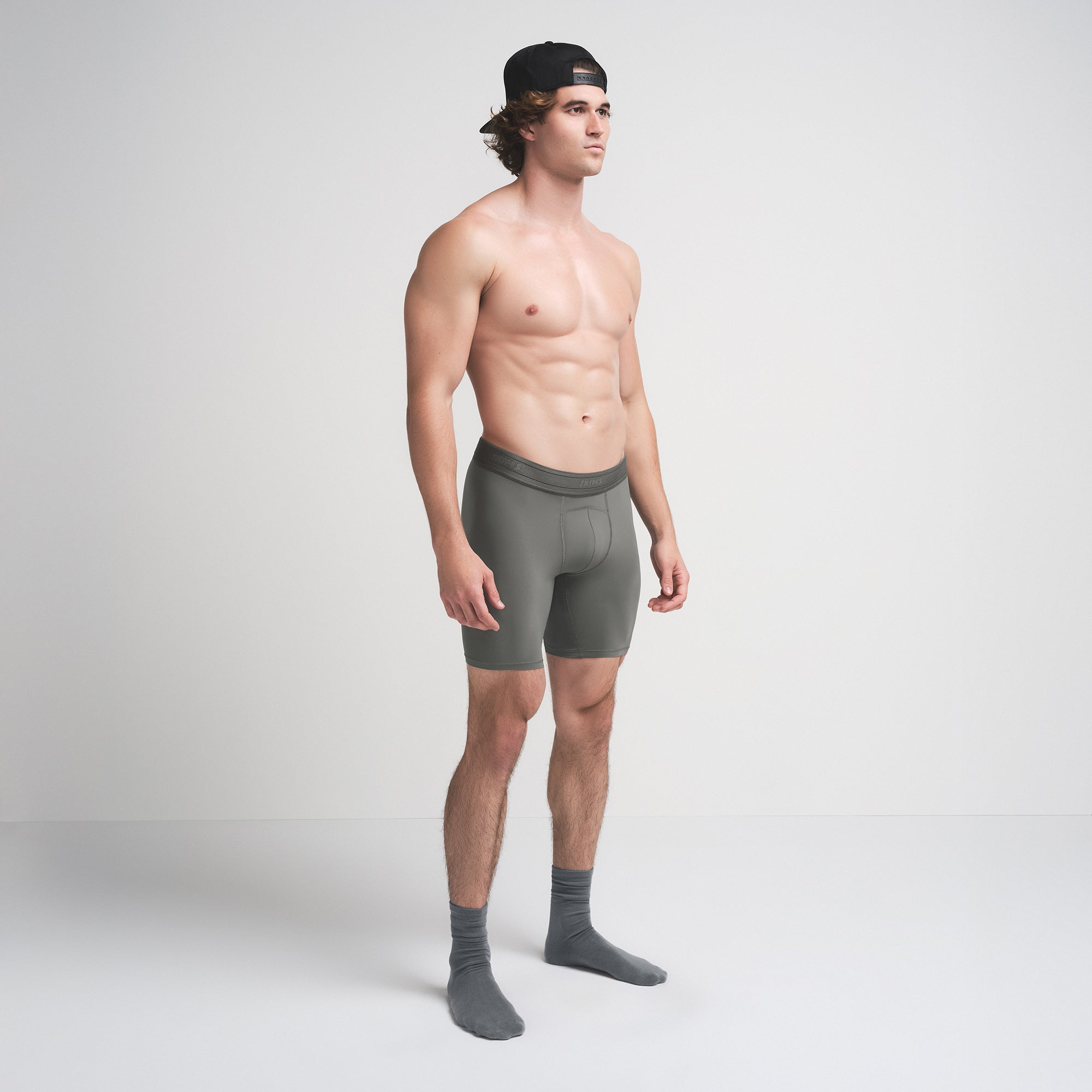 SKIMS FLEX MENS 7″ BOXER BRIEF | GUNMETAL - Sneaker Türkiye
