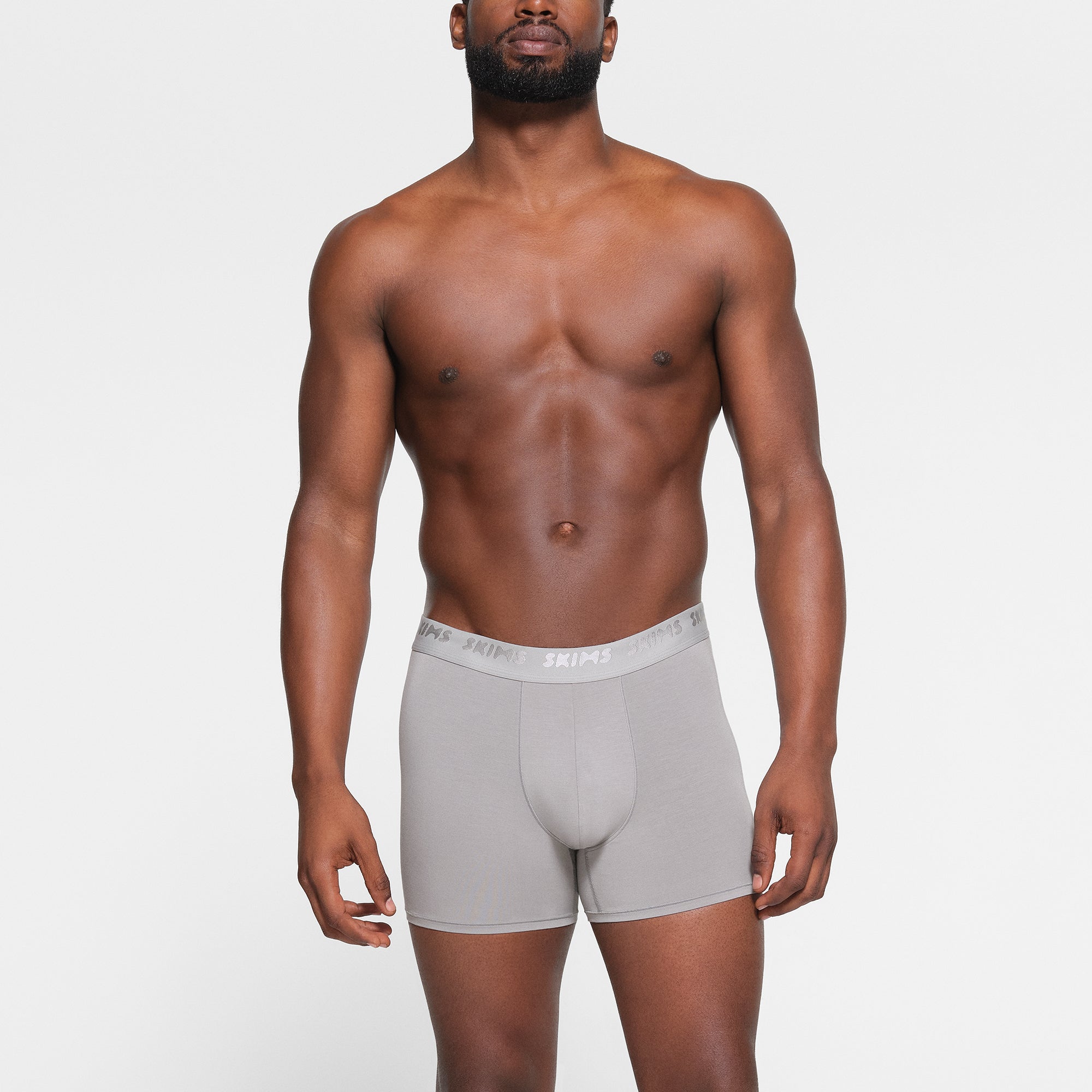 SKIMS STRETCH MENS 3″ BOXER BRIEF 3-PACK | GUNMETAL MULTI - Sneaker Türkiye