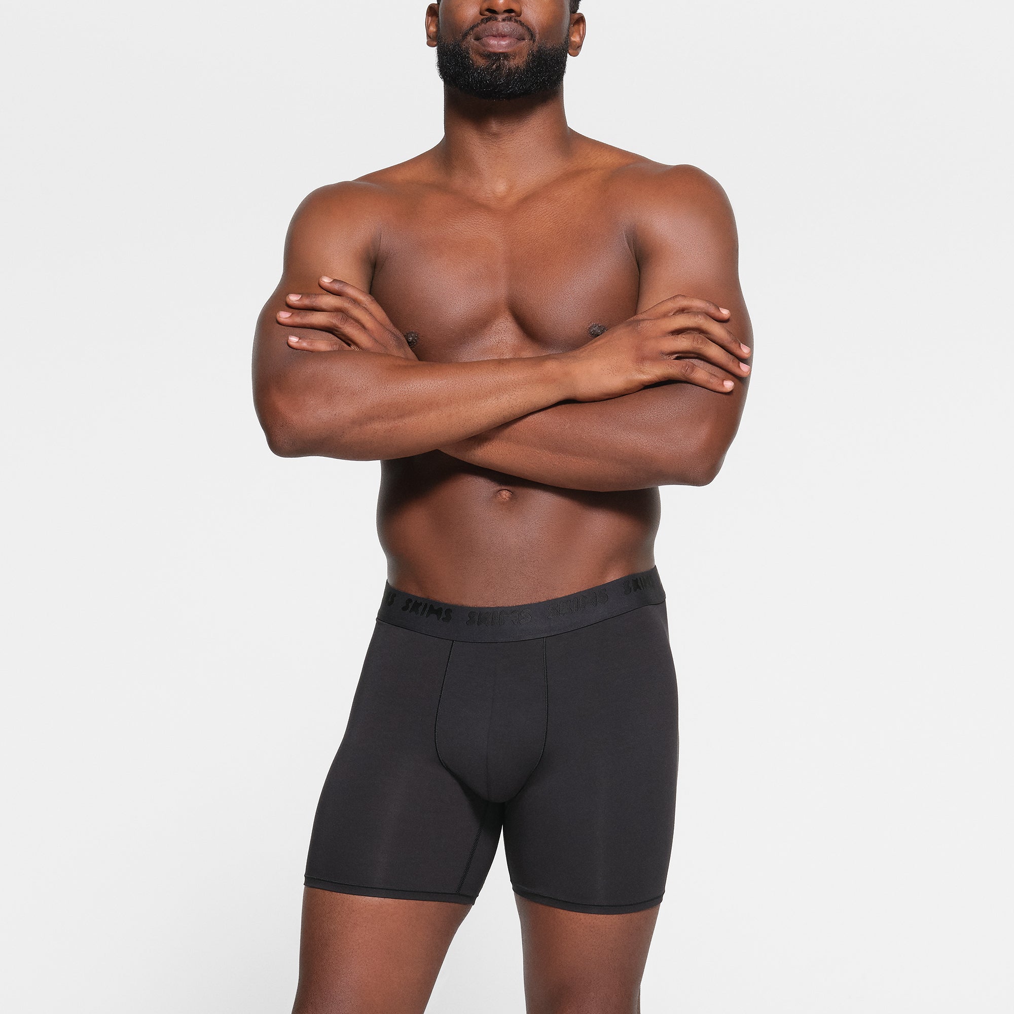 SKIMS STRETCH MENS 5″ BOXER BRIEF 3-PACK | GUNMETAL MULTI - Sneaker Türkiye
