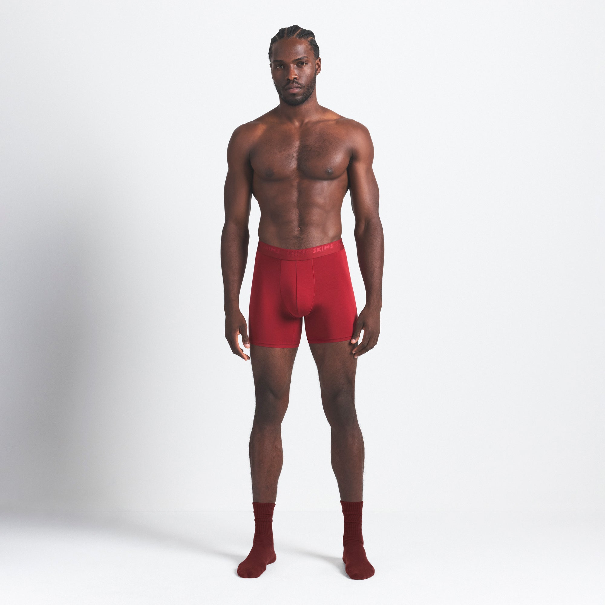 SKIMS STRETCH MENS 5″ BOXER BRIEF 3-PACK | WOOD MULTI - Sneaker Türkiye