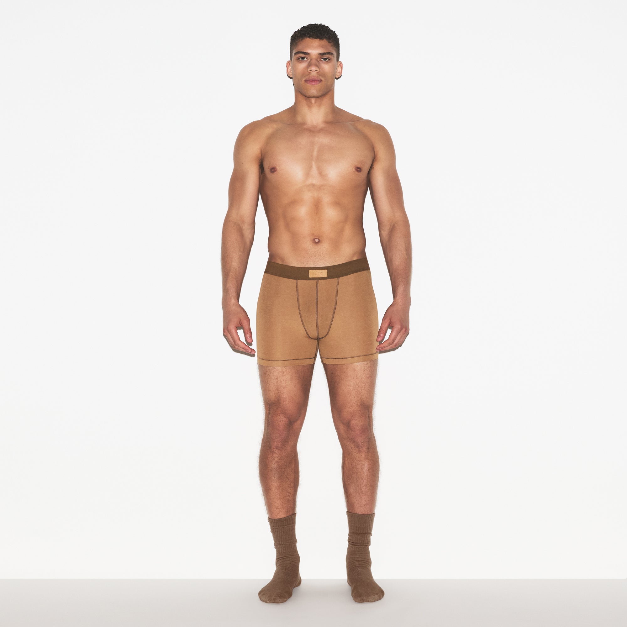 SKIMS COTTON MENS 3″ BOXER BRIEF 3-PACK | RUSSET MULTI - Sneaker Türkiye