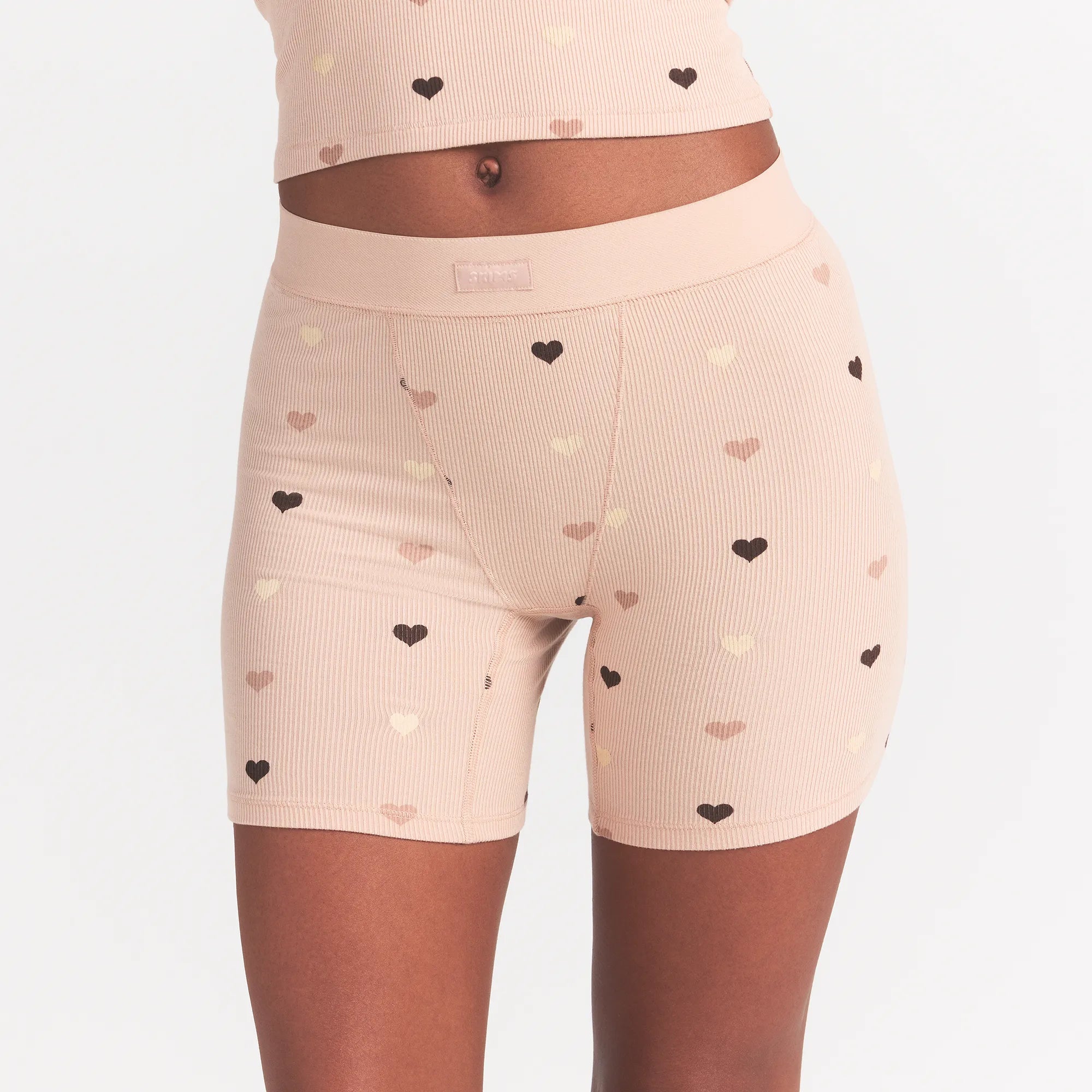 SKIMS SOFT LOUNGE BOXER | MICA MINI HEART HALFDROP - Sneaker Türkiye