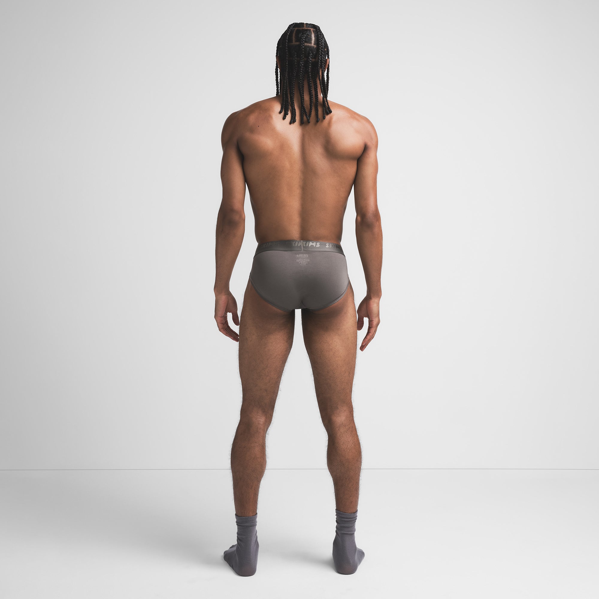 SKIMS STRETCH MENS BRIEF | GUNMETAL - Sneaker Türkiye