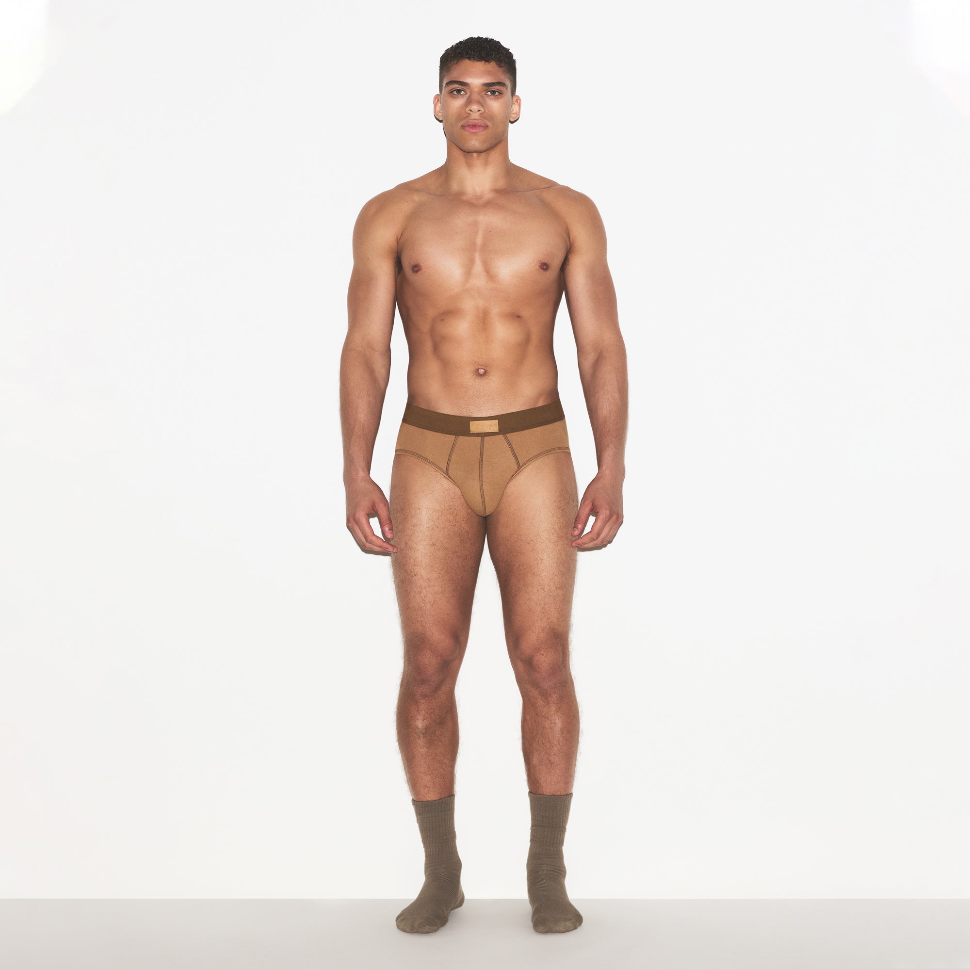 SKIMS COTTON MENS BRIEF | RUSSET - Sneaker Türkiye