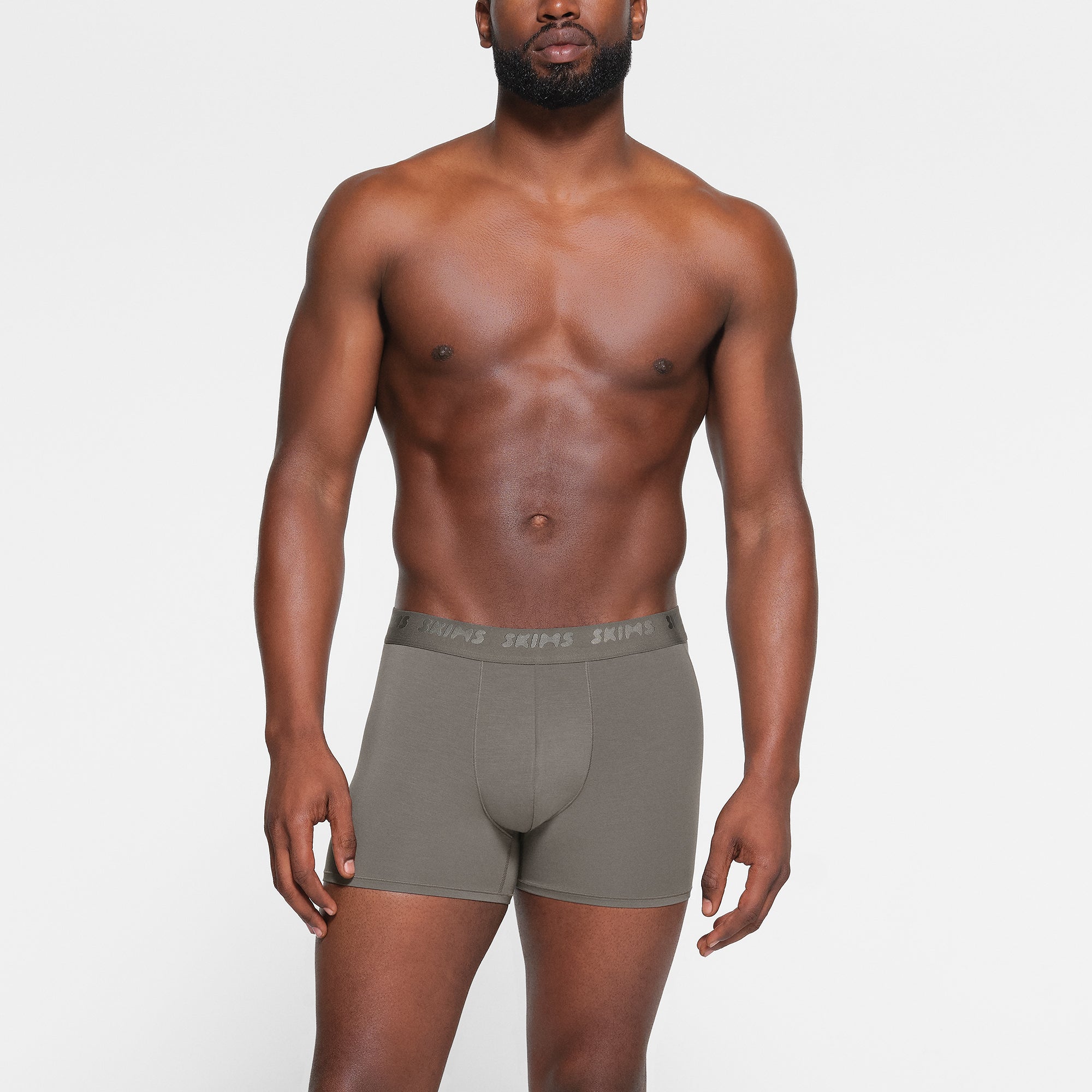 SKIMS STRETCH MENS 3″ BOXER BRIEF 3-PACK | GUNMETAL MULTI - Sneaker Türkiye