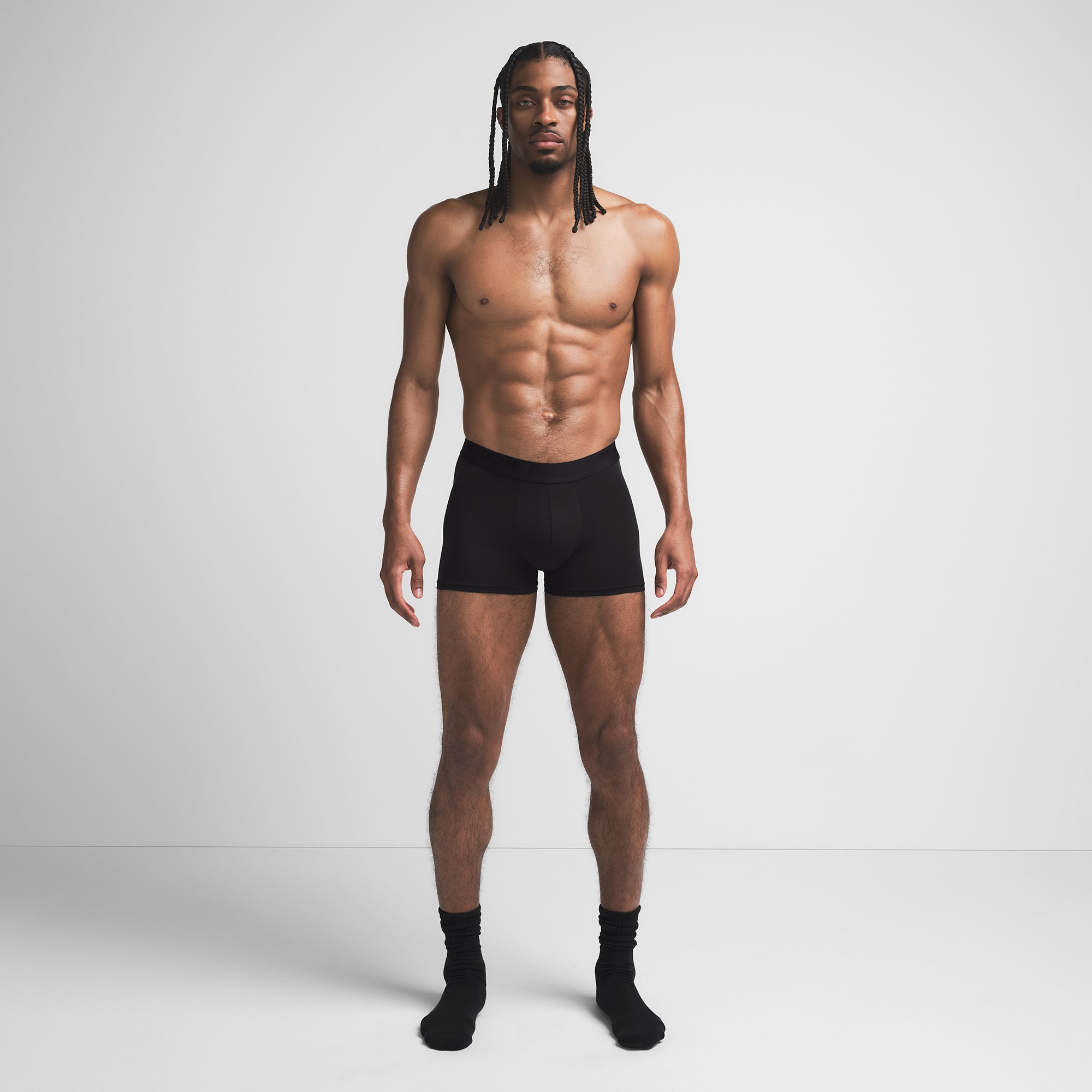 SKIMS STRETCH MENS 3″ BOXER BRIEF | OBSIDIAN - Sneaker Türkiye