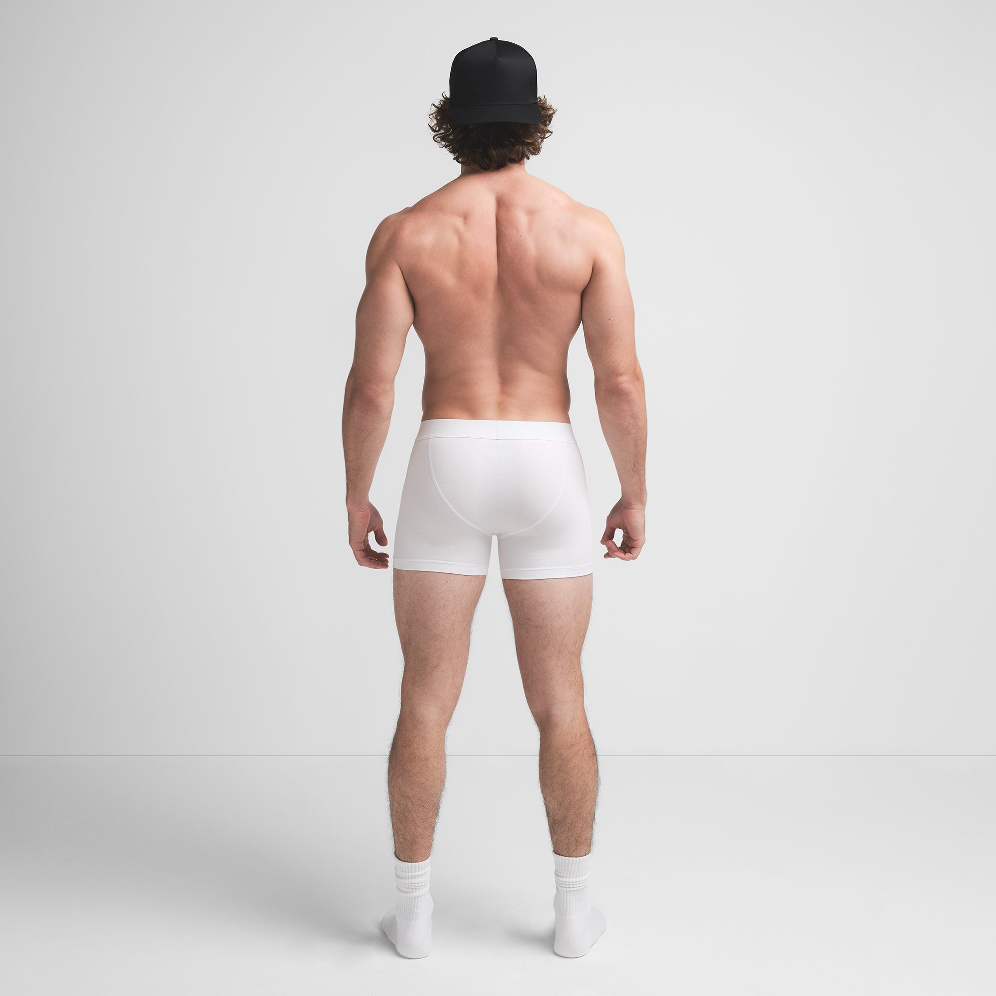 SKIMS COTTON MENS 3″ BOXER BRIEF | CHALK - Sneaker Türkiye