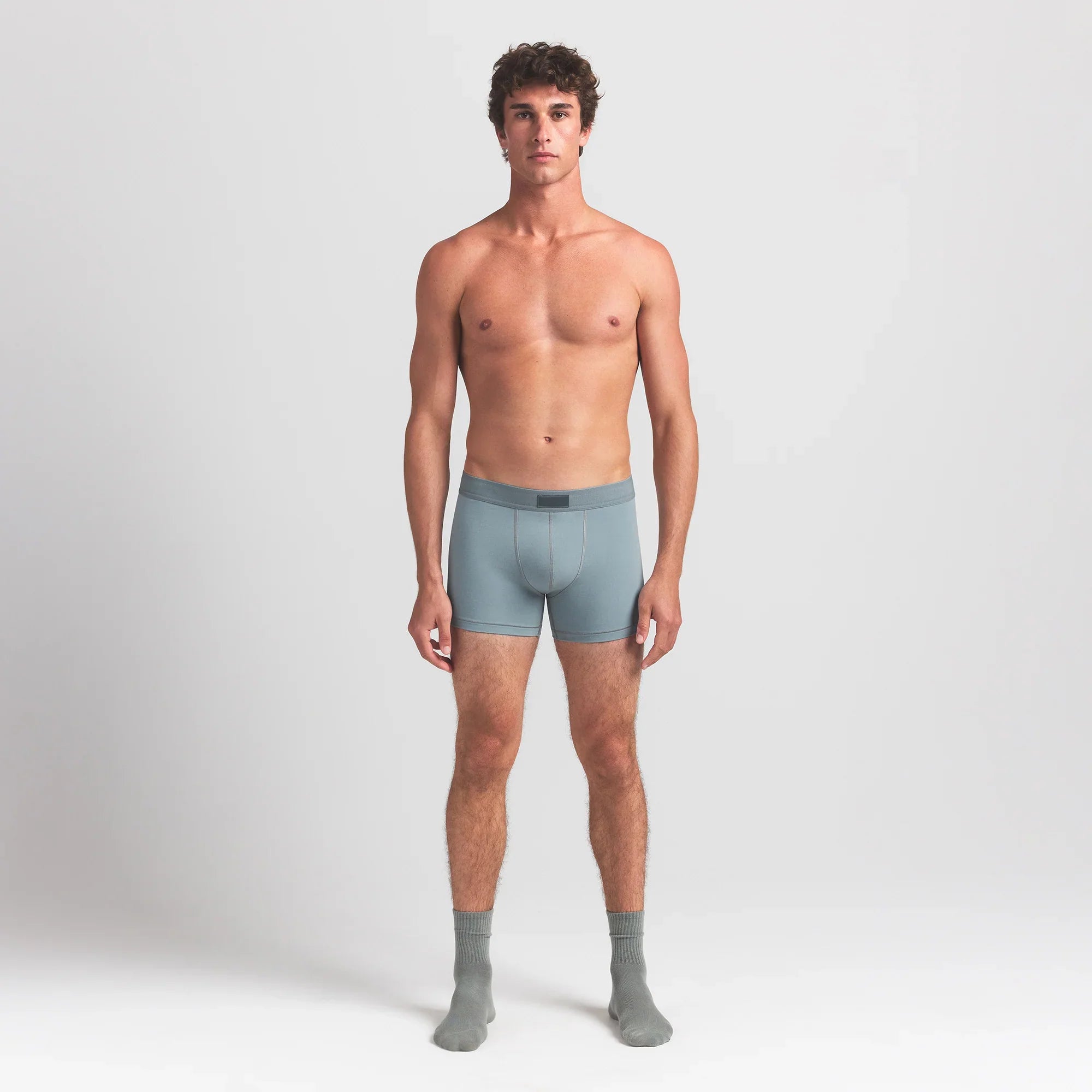 SKIMS COTTON MENS 3″ BOXER BRIEF | SKY - Sneaker Türkiye