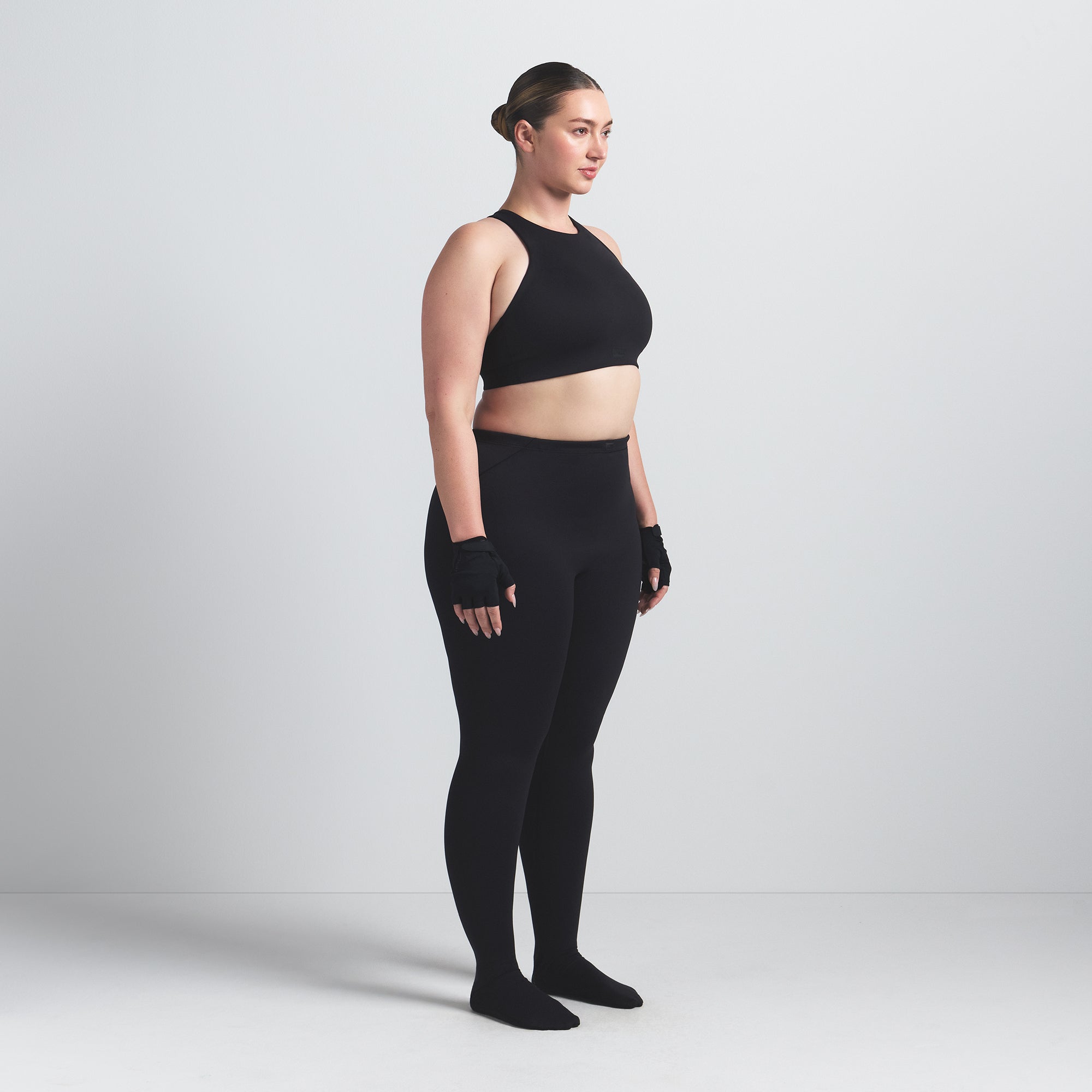 NikeSKIMS MATTE FOOTSIE GRIP LEGGING | OBSIDIAN - Sneaker Türkiye