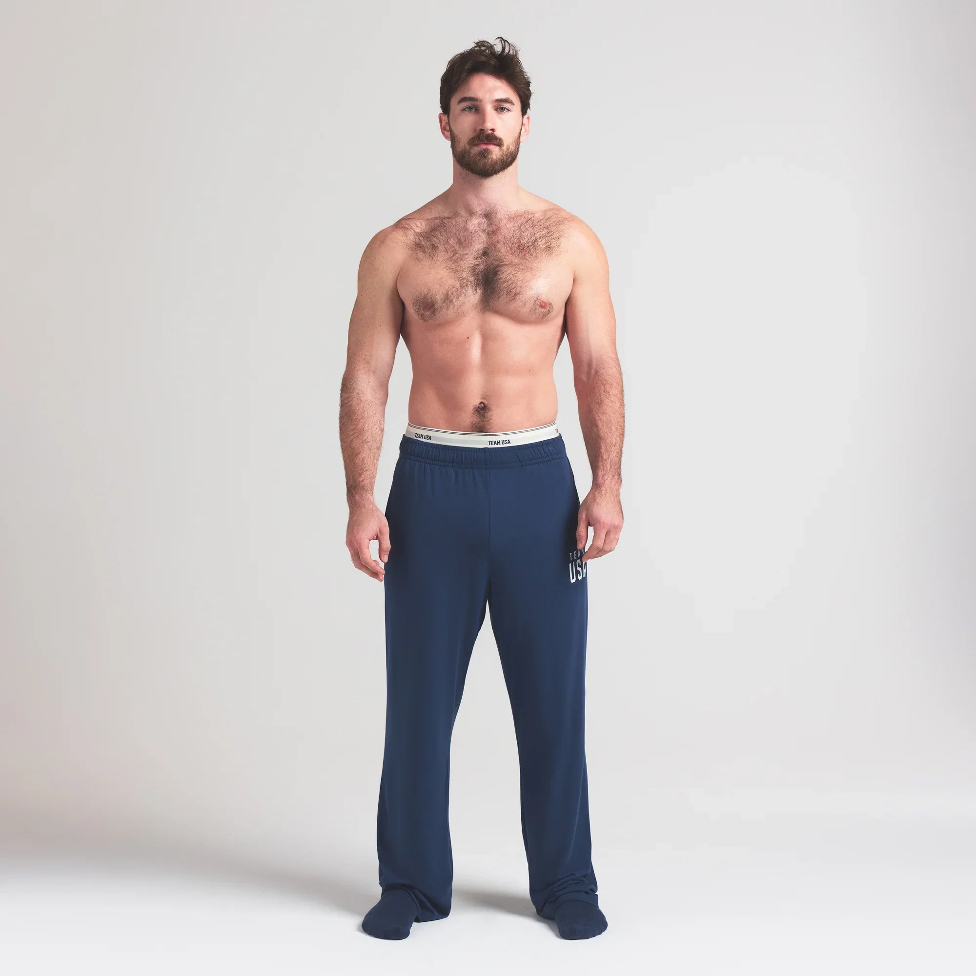 SKIMS FOR TEAM USA JERSEY SLEEP MENS OLYMPIC PANT | NAVY - Sneaker Türkiye