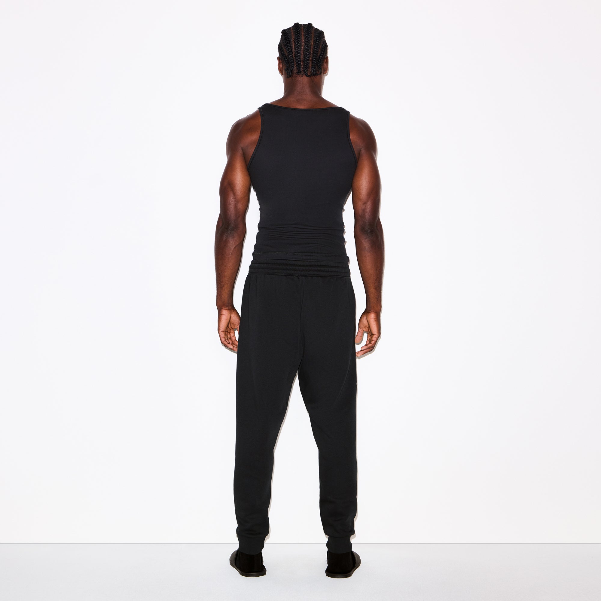 SKIMS FLEECE LOUNGE MENS TAPERED JOGGER | WASHED ONYX - Sneaker Türkiye