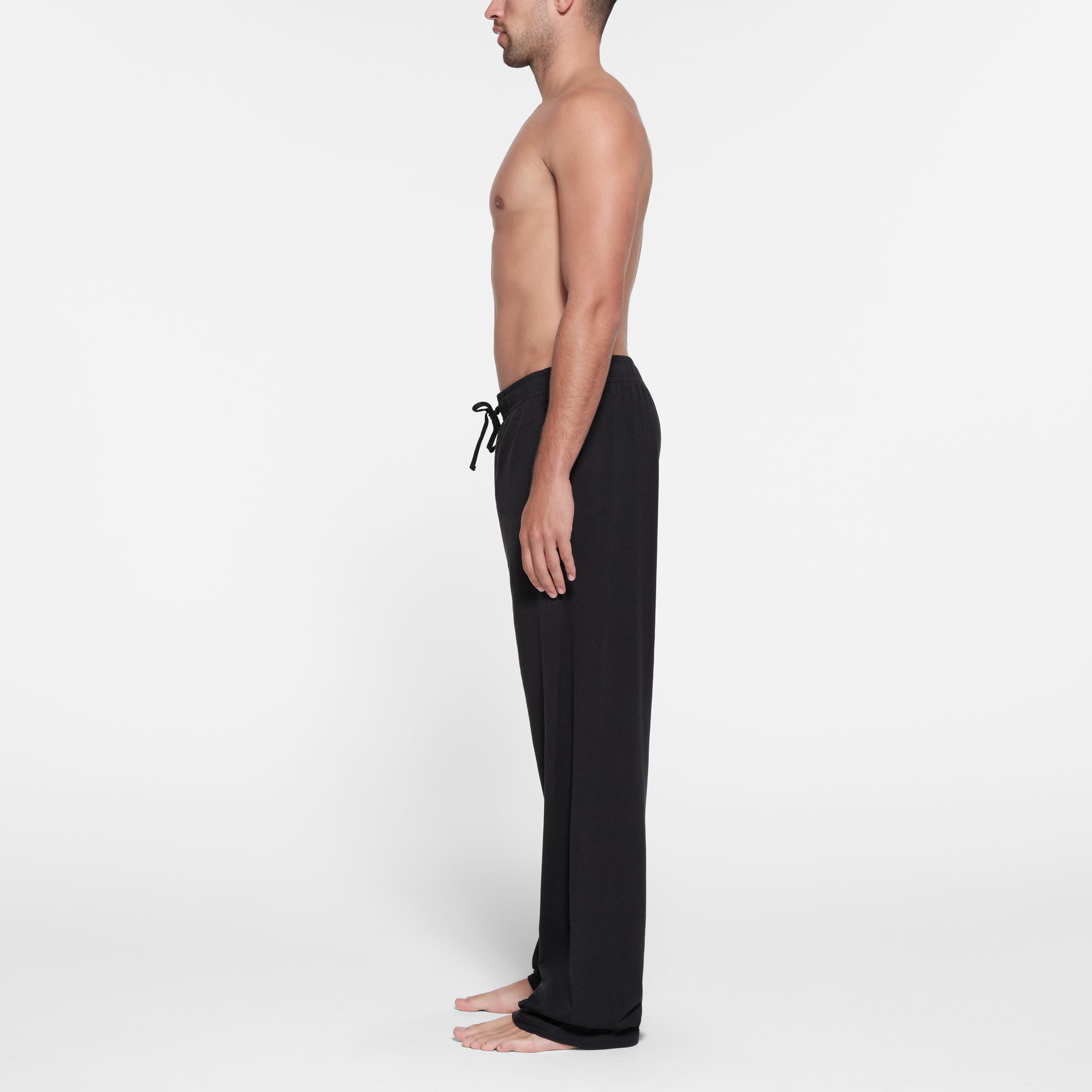 SKIMS JERSEY LOUNGE MENS RELAXED STRAIGHT LEG PANT | OBSIDIAN - Sneaker Türkiye