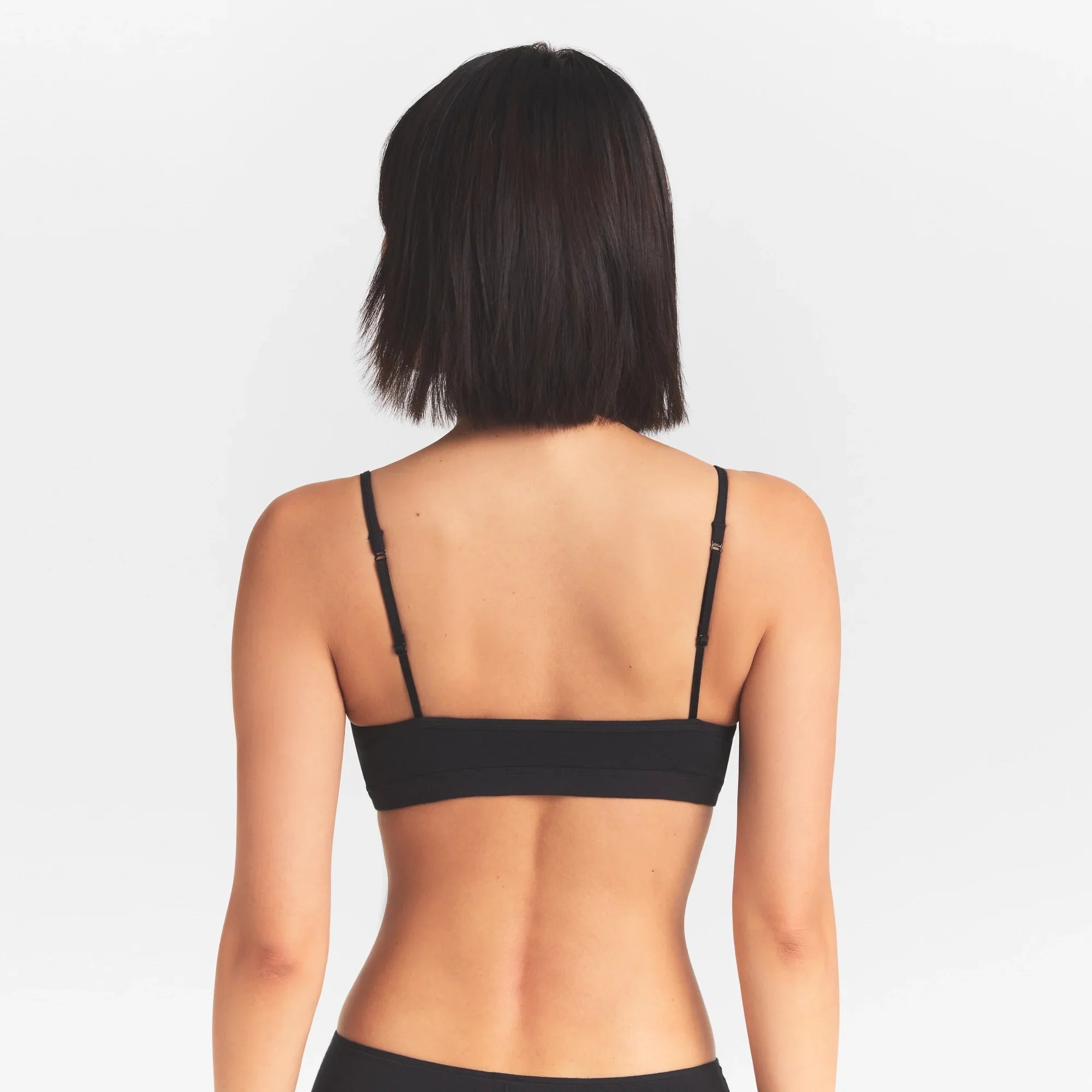 SKIMS EVERYDAY COTTON SCOOP BRALETTE | ONYX - Sneaker Türkiye