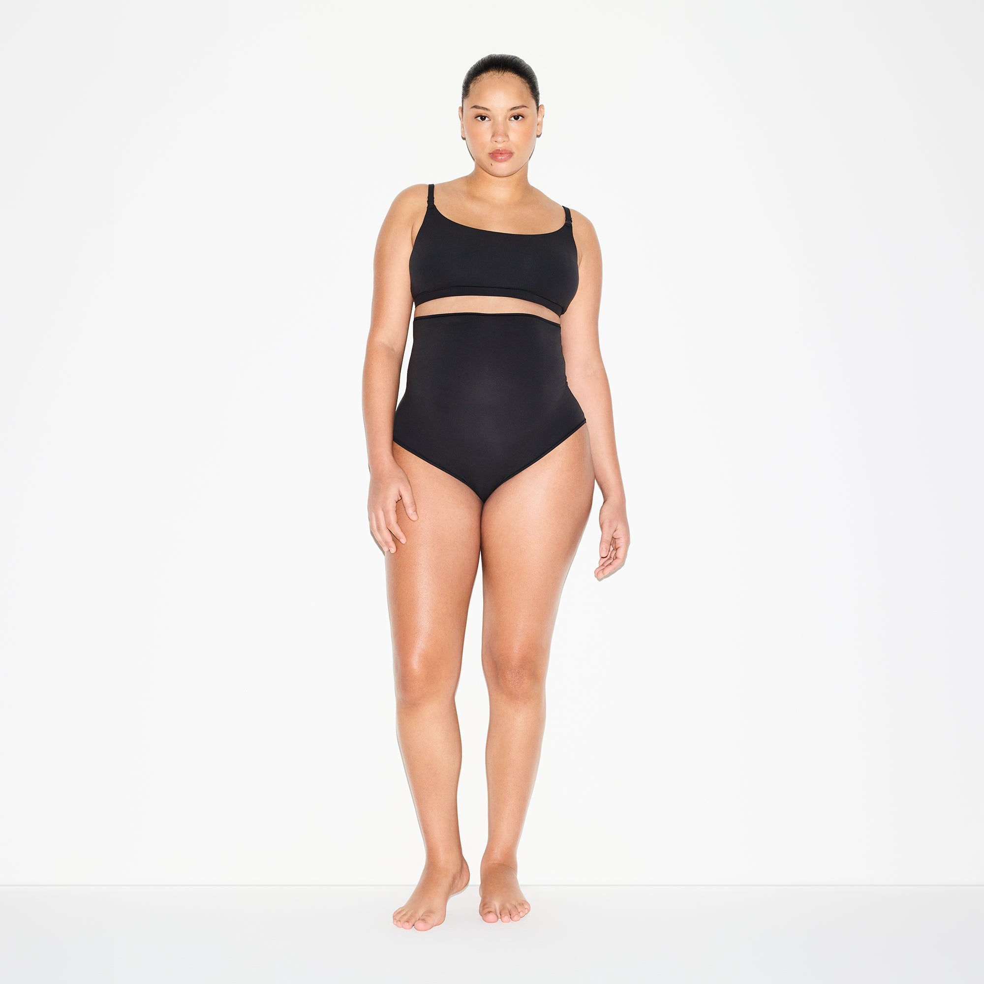 SKIMS FITS EVERYBODY MATERNITY NURSING SCOOP BRALETTE 2-PACK | ONYX - Sneaker Türkiye