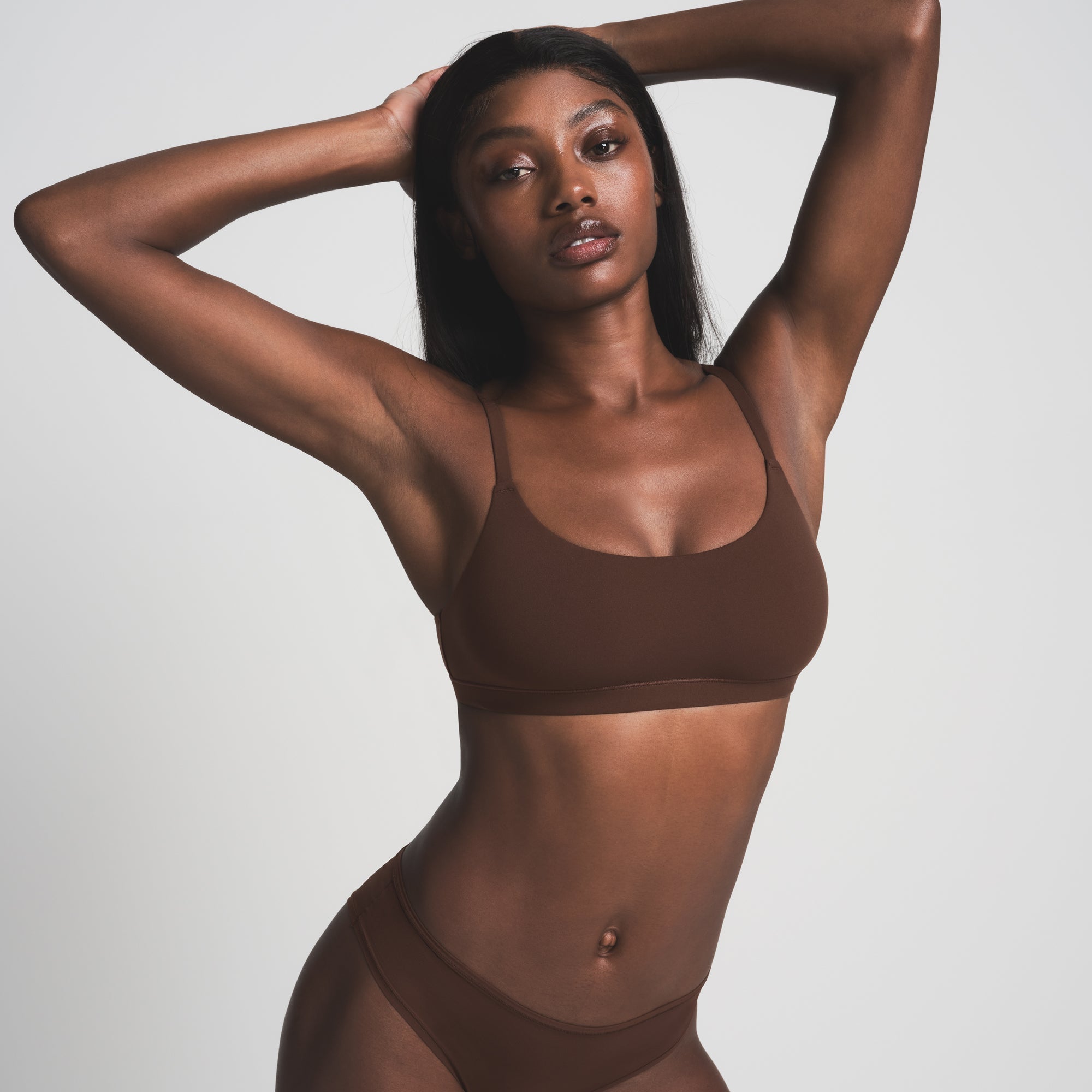 SKIMS FITS EVERYBODY SCOOP BRALETTE | COCOA - Sneaker Türkiye