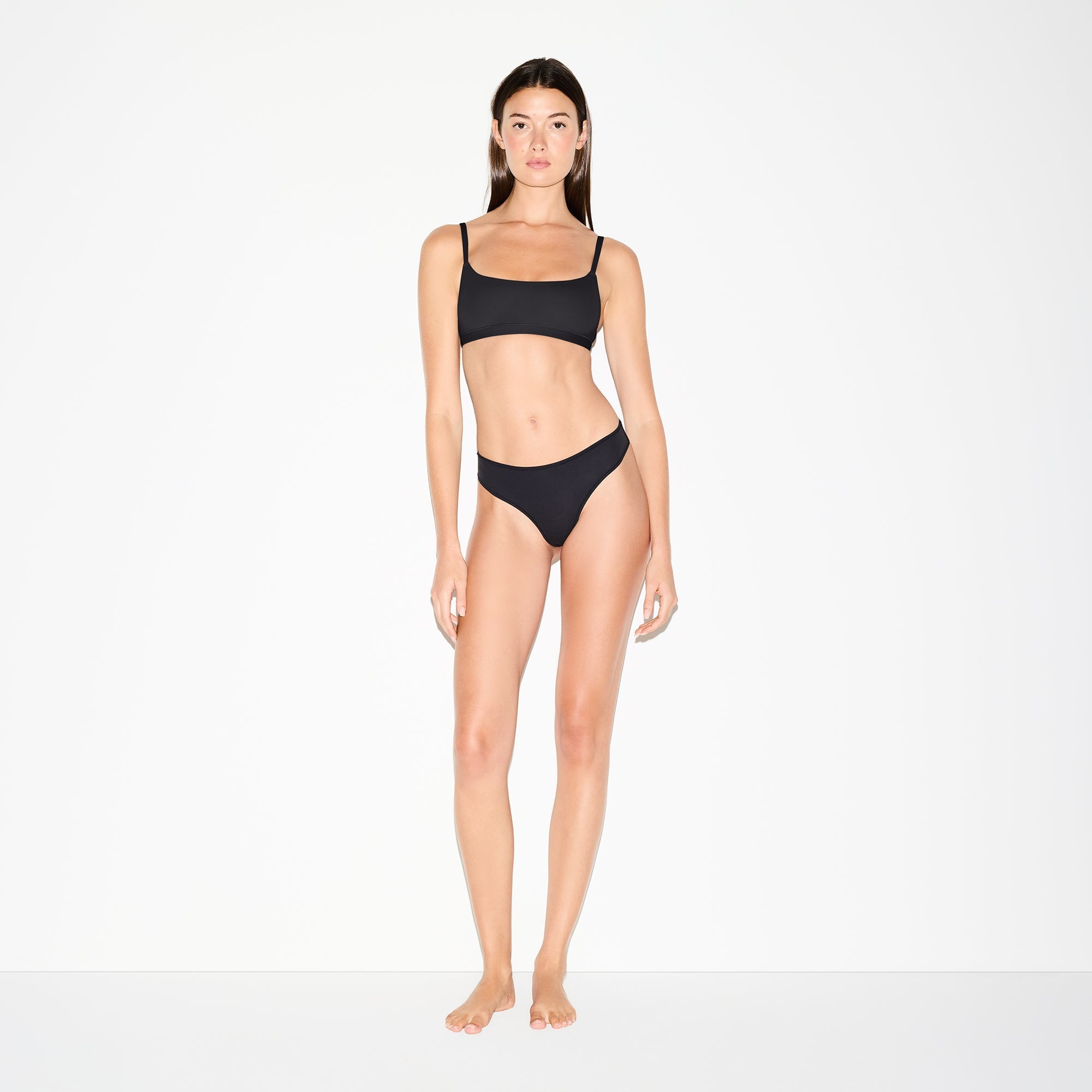 SKIMS FITS EVERYBODY SCOOP BRALETTE 2-PACK | ONYX - Sneaker Türkiye