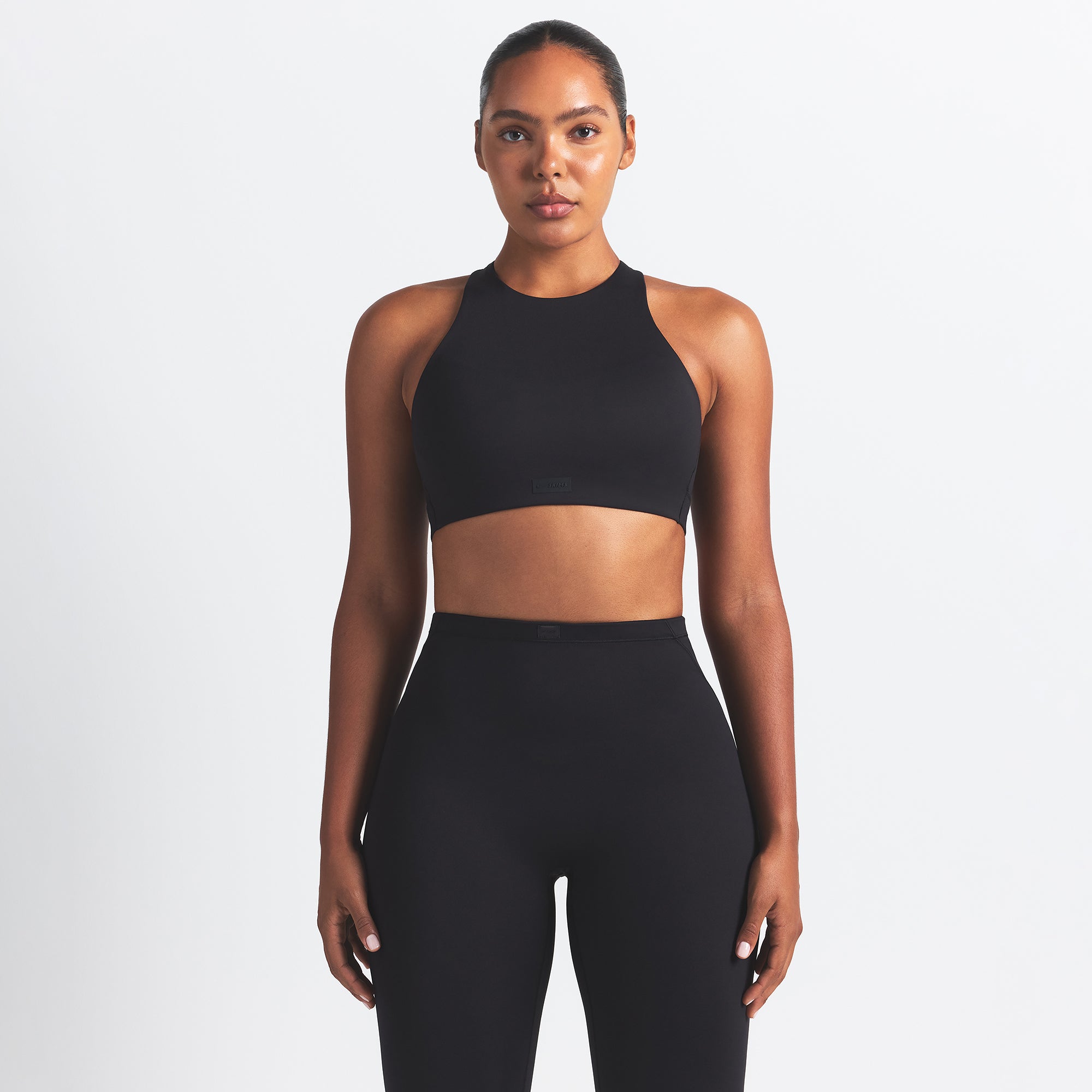 NikeSKIMS MATTE HIGH NECK BRA | OBSIDIAN - Sneaker Türkiye