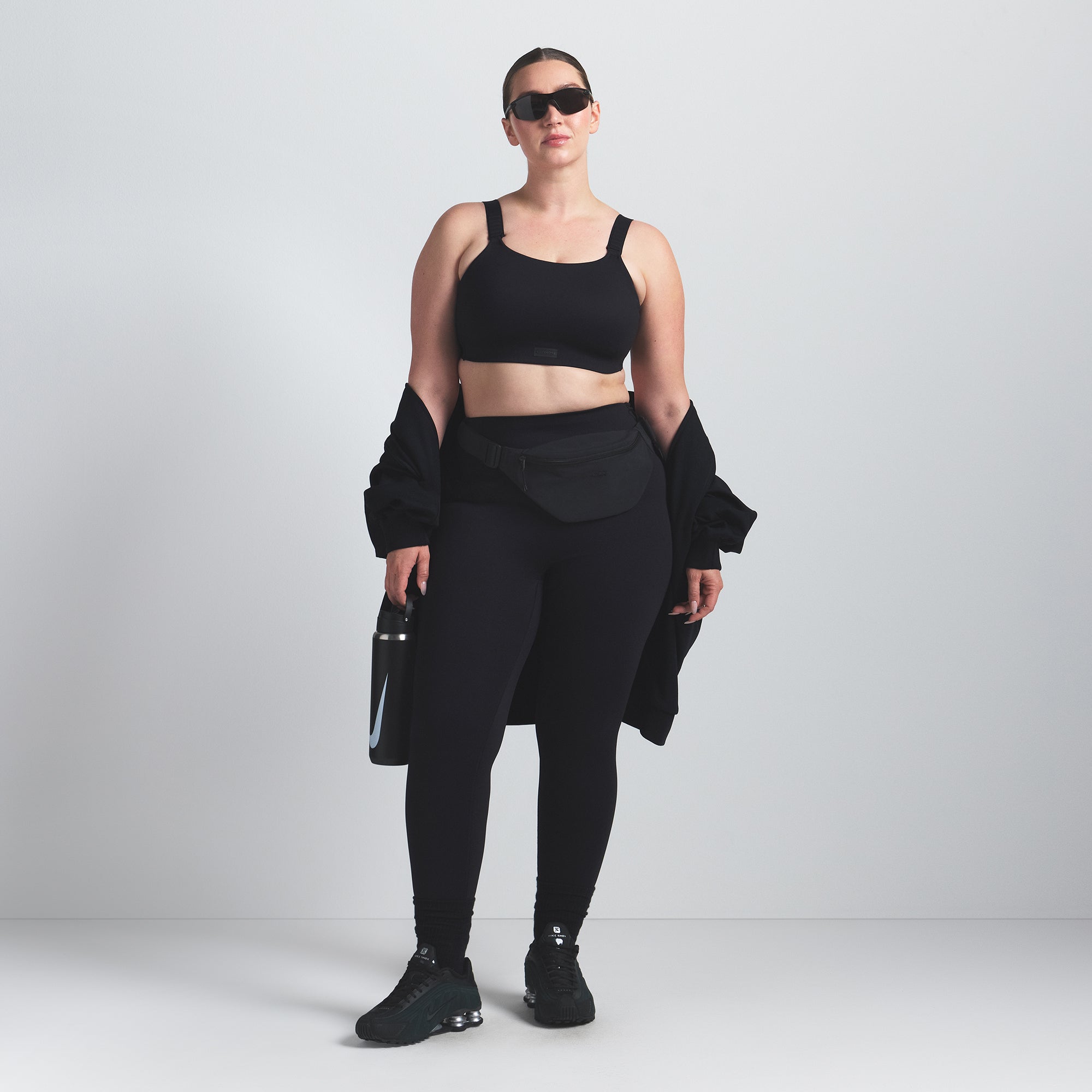 NikeSKIMS MATTE WIDE STRAP BRA | OBSIDIAN - Sneaker Türkiye