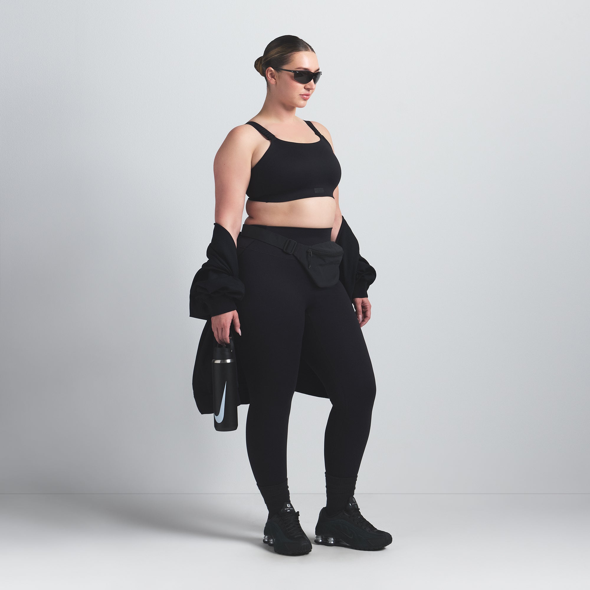 NikeSKIMS MATTE WIDE STRAP BRA | OBSIDIAN - Sneaker Türkiye