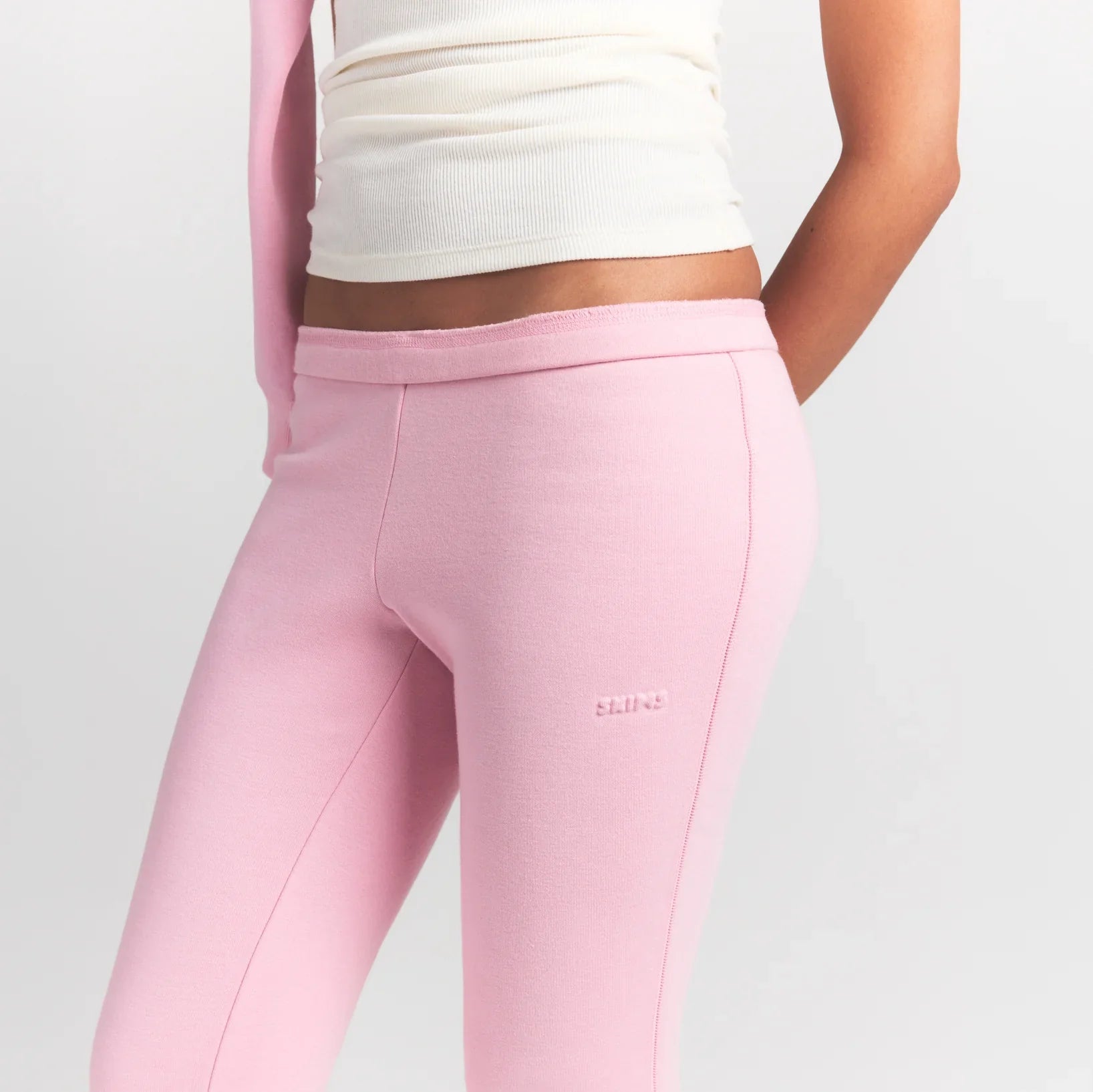 SKIMS COTTON FLEECE SLIM PANT | HALITE - Sneaker Türkiye