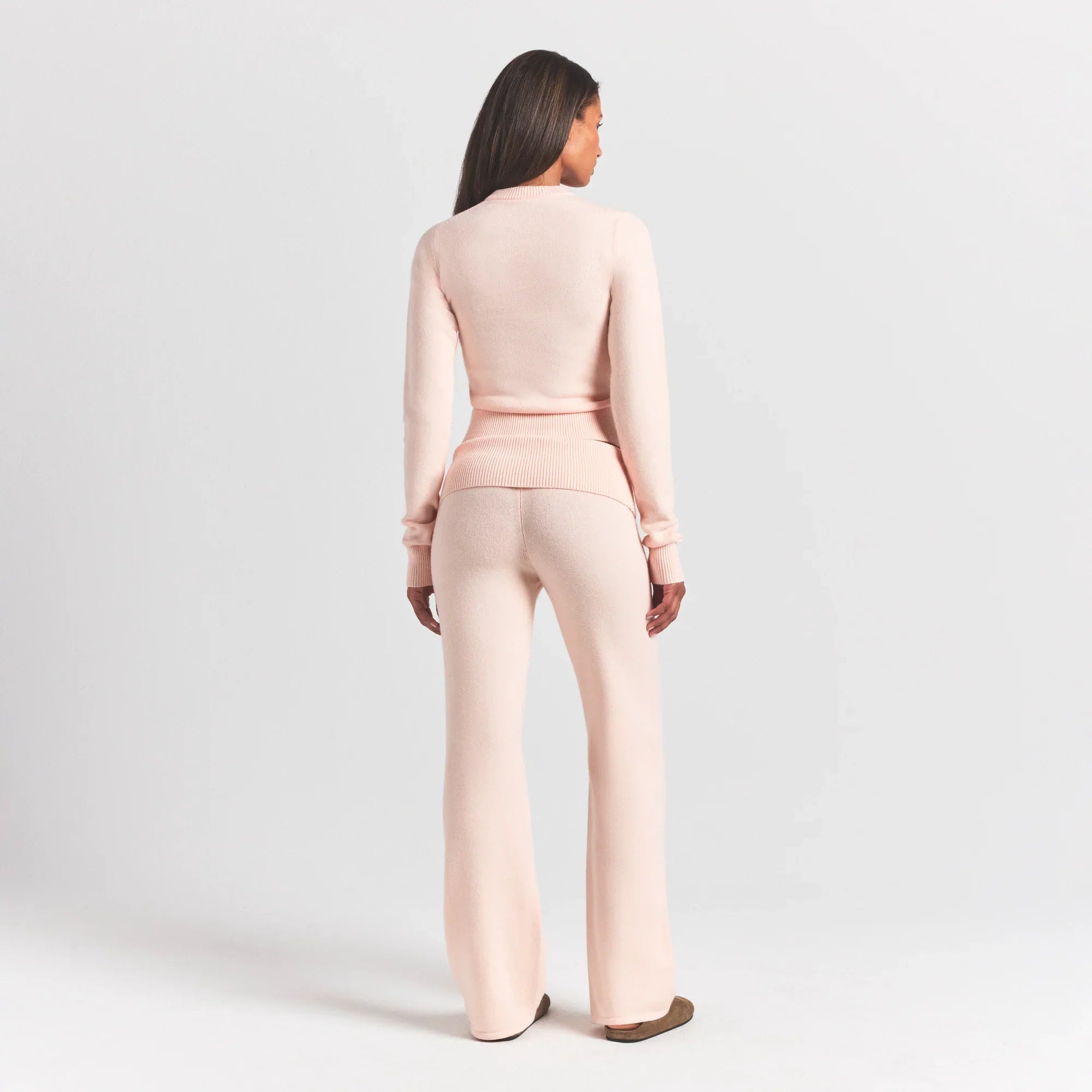 SKIMS SWEATER KNITS FOLDOVER PANT | PRIMROSE - Sneaker Türkiye