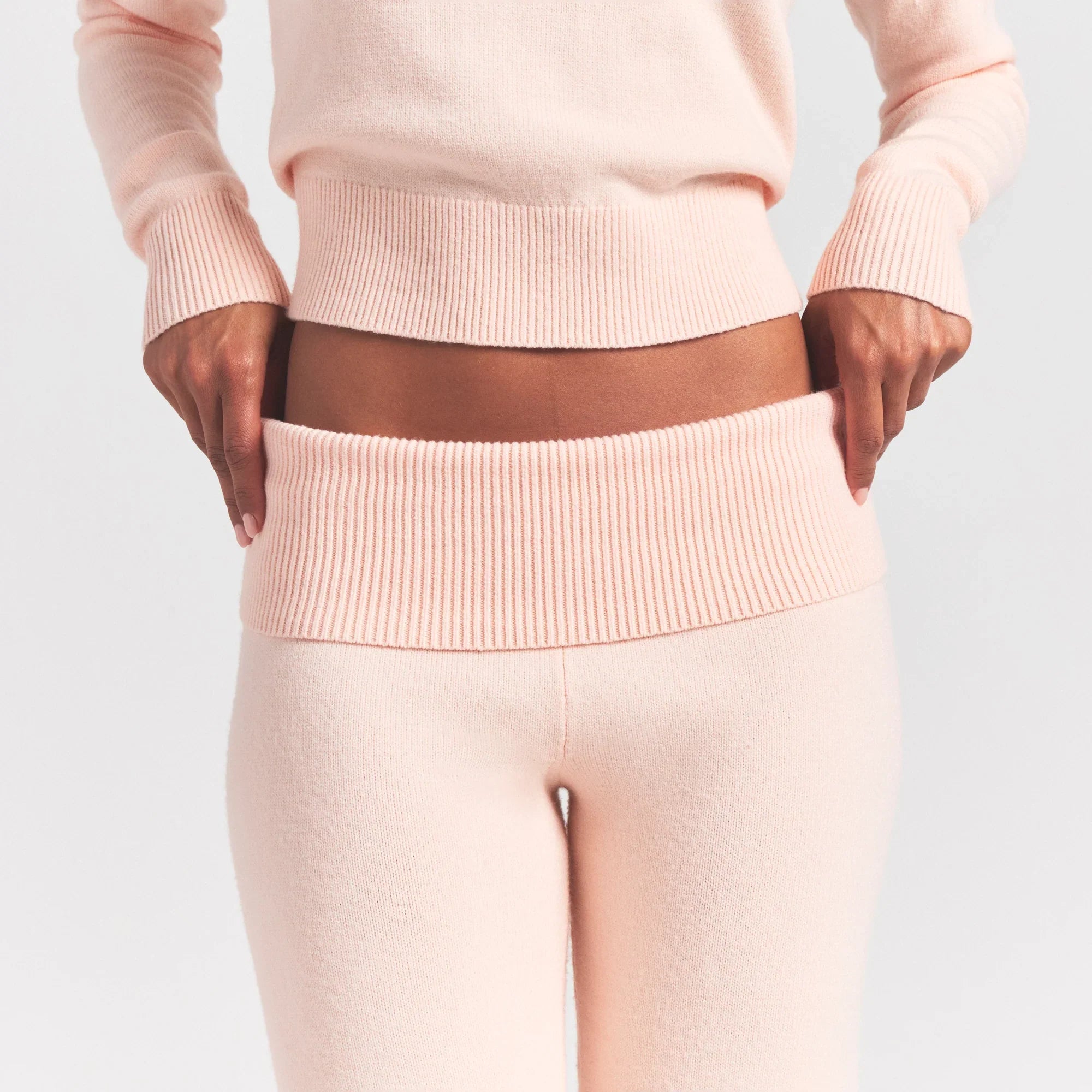 SKIMS SWEATER KNITS FOLDOVER PANT | PRIMROSE - Sneaker Türkiye