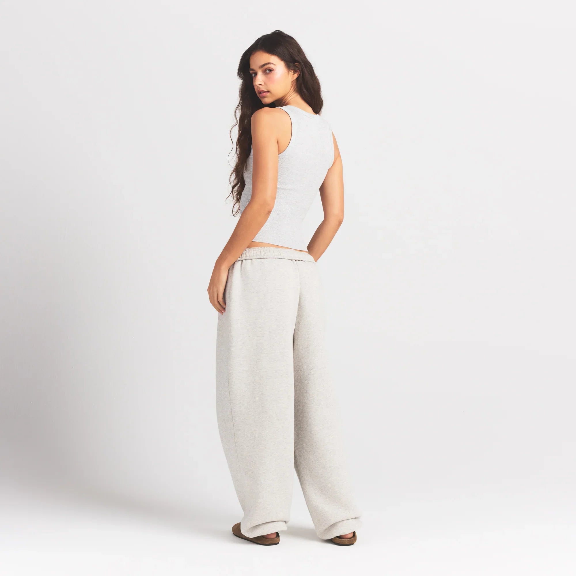 SKIMS HEAVYWEIGHT FLEECE OVERBedenD JOGGER | HEATHER GREY - Sneaker Türkiye