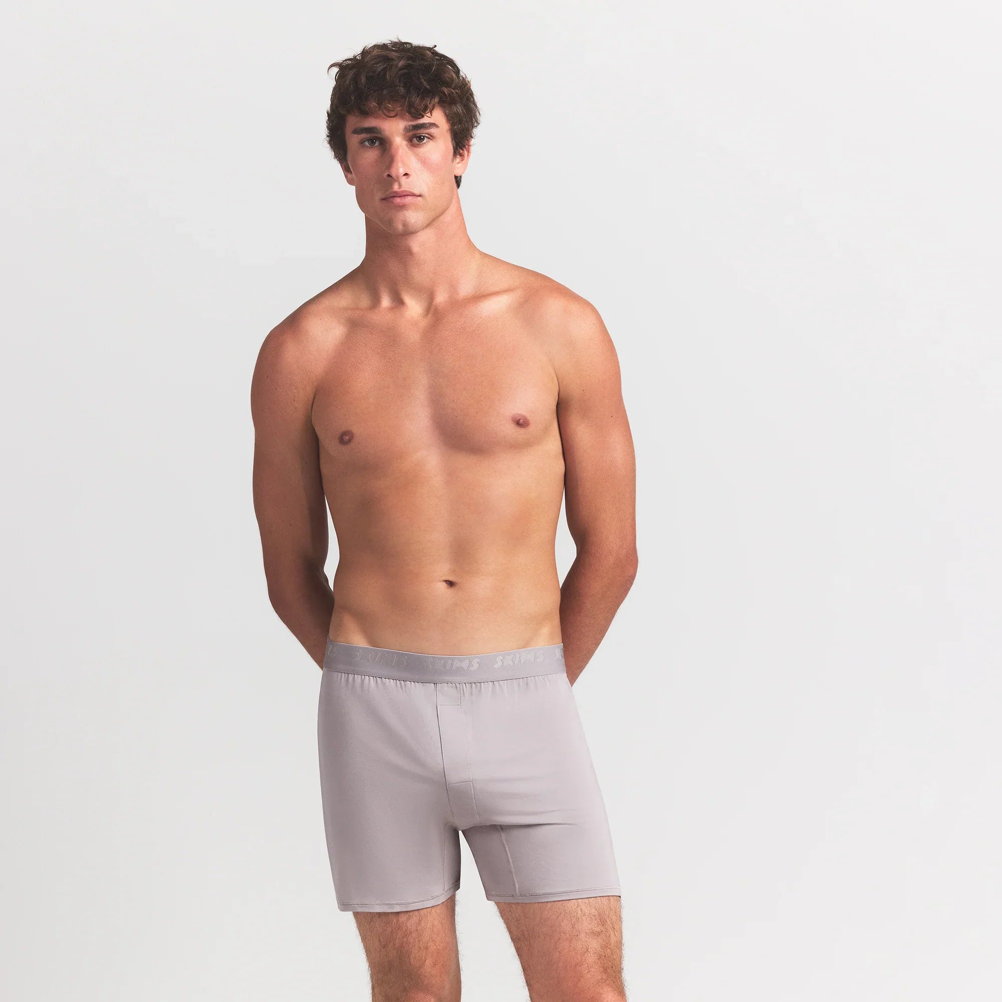 SKIMS STRETCH MENS KNIT BOXER | OYSTER - Sneaker Türkiye