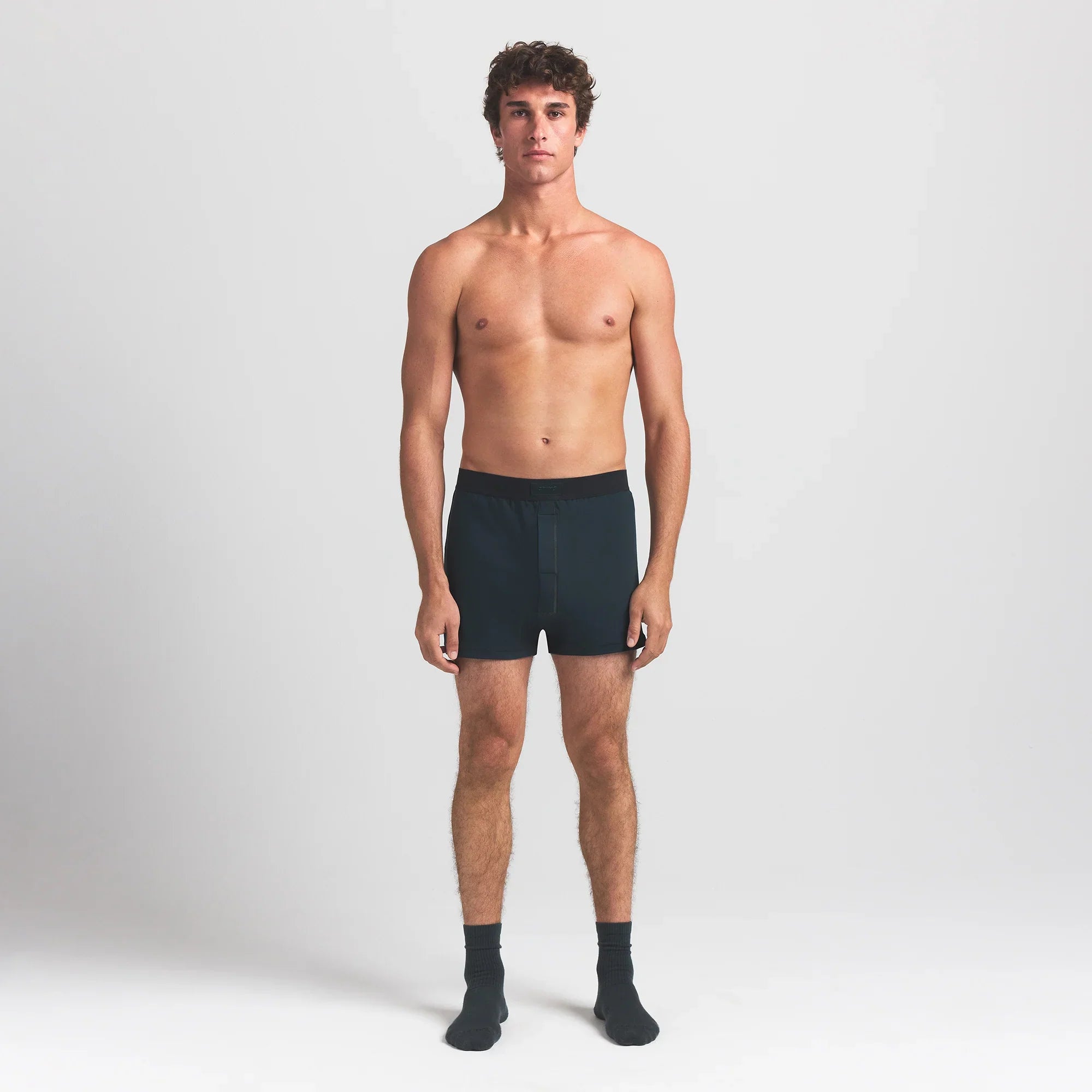 SKIMS COTTON MENS KNIT BOXER | VERDANT - Sneaker Türkiye