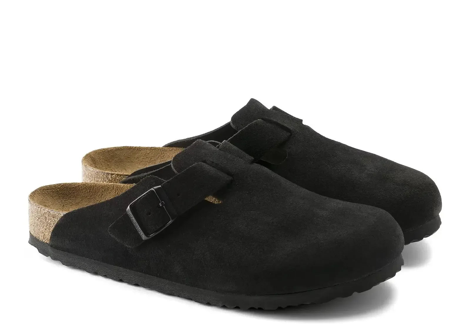 Birkenstock Boston Soft Footbed Suede Black - Sneaker Türkiye