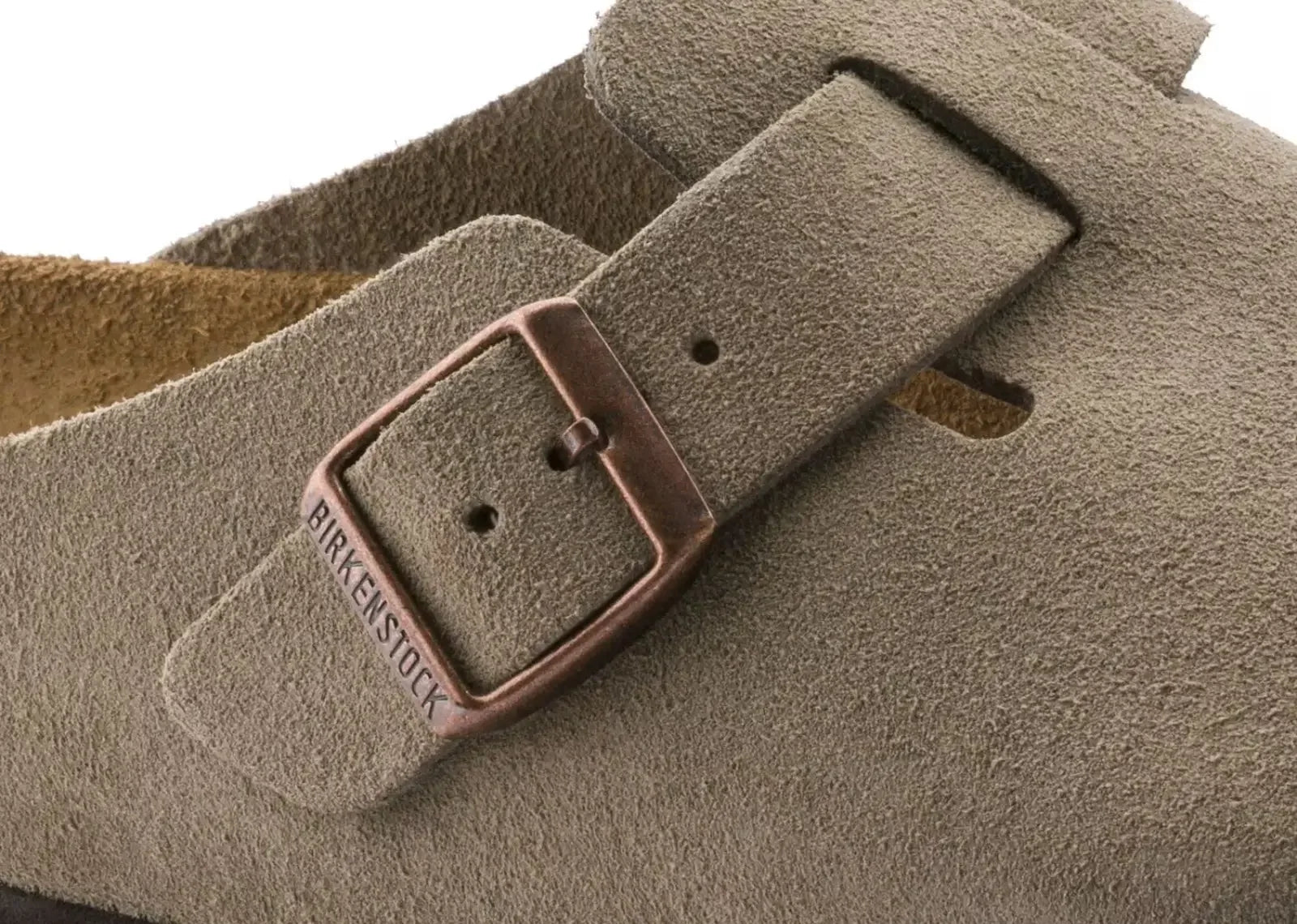 Birkenstock Boston Soft Footbed Suede Taupe - Sneaker Türkiye