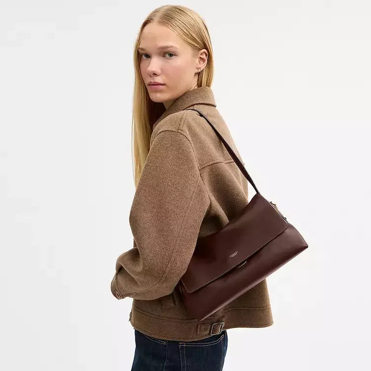 Coach Chelsea Shoulder Bag 30 – Brass/Maple - Sneaker Türkiye