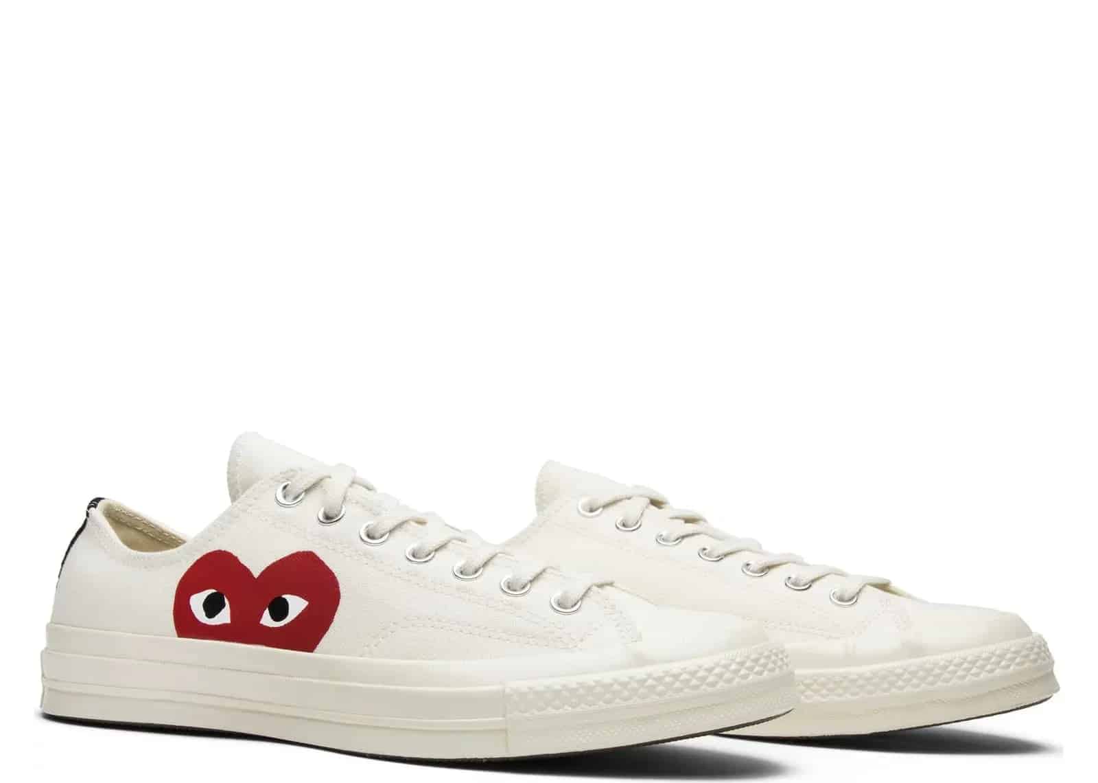 Converse Chuck Taylor All-Star 70 Ox Comme Des Garcons PLAY White - Sneaker Türkiye