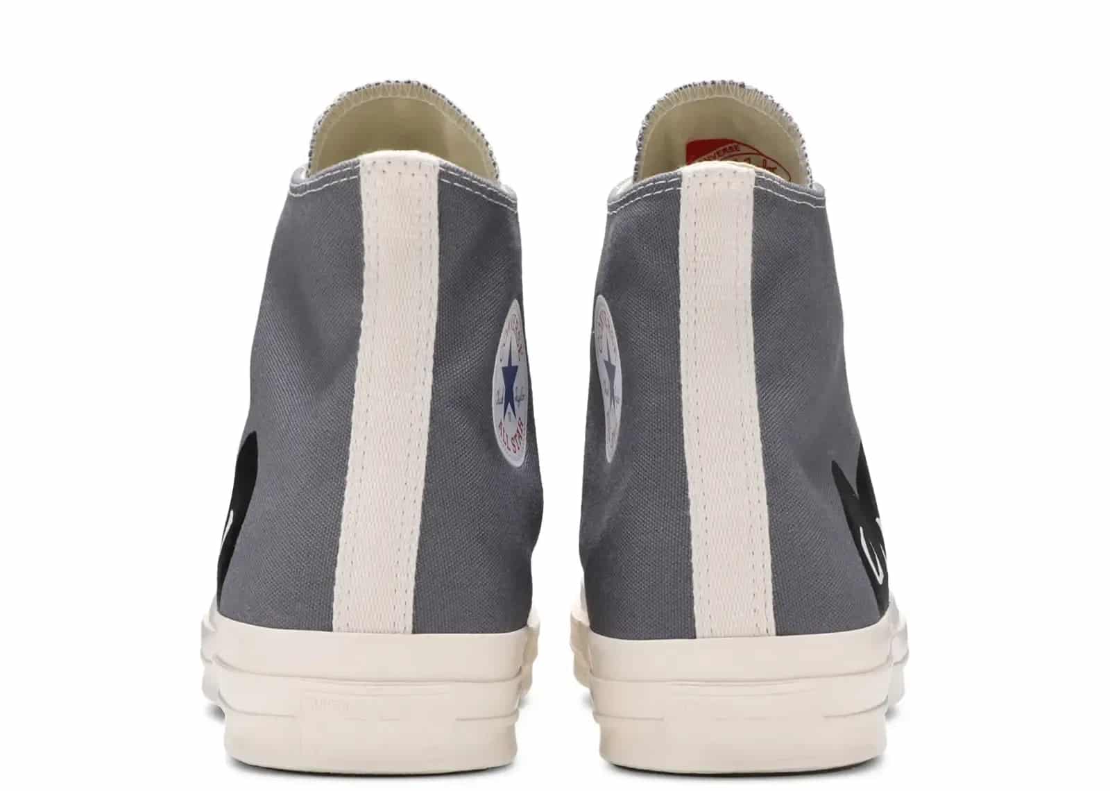 Converse Chuck Taylor All-Star 70s Hi Comme Des Garcons PLAY Grey - Sneaker Türkiye