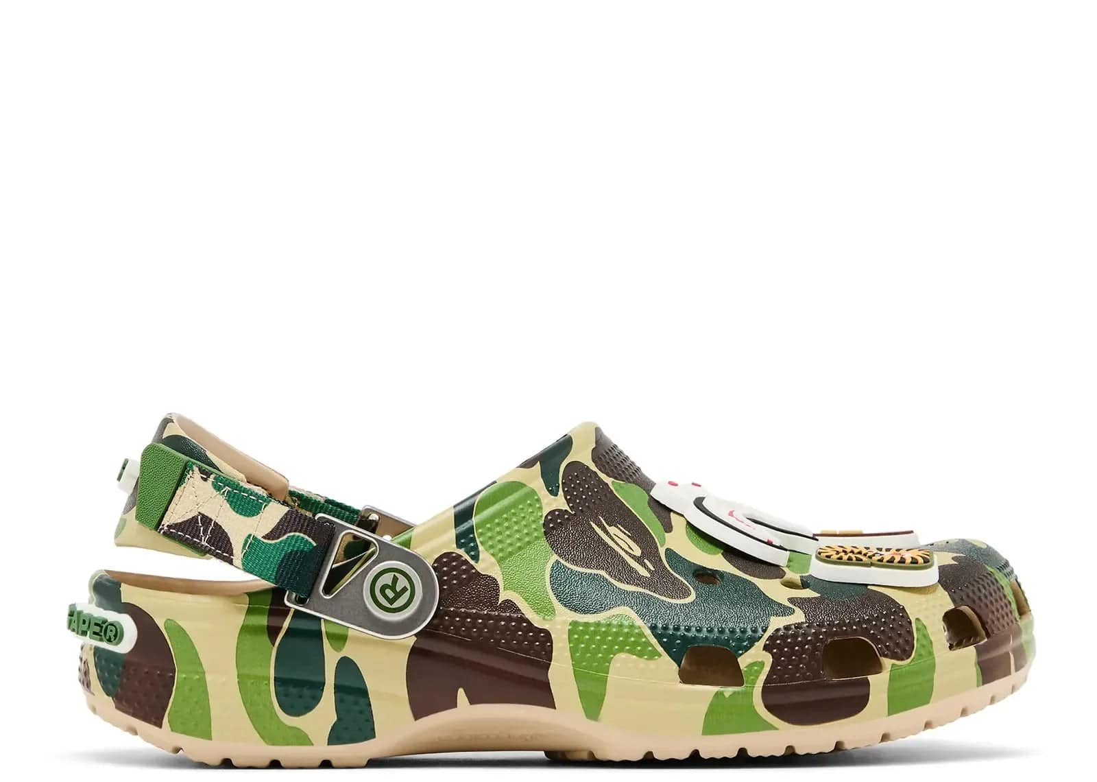 Crocs Classic Clog A Bathing Ape ABC Camo Green - Sneaker Türkiye