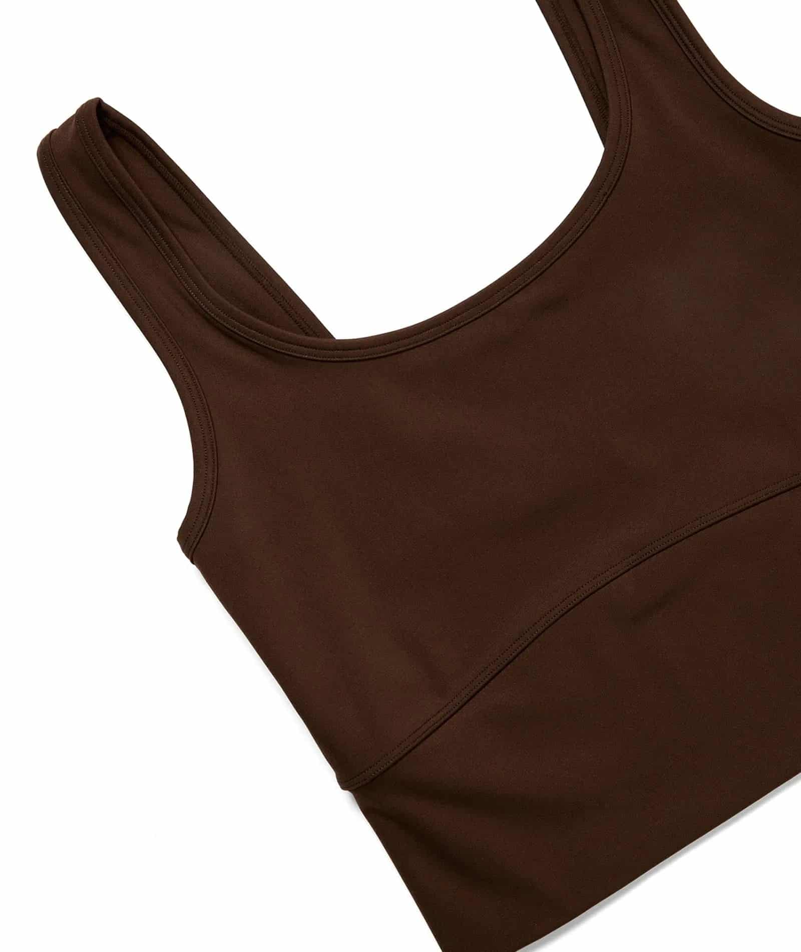 VEHLA CROPPED TANK – CHOC – Crop Atlet - Sneaker Türkiye
