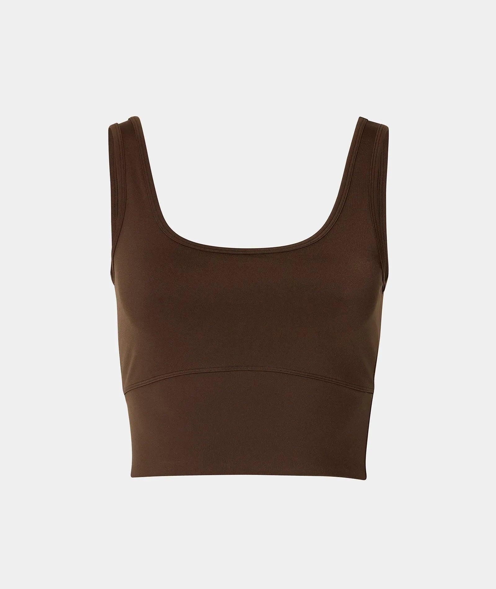 VEHLA CROPPED TANK – CHOC – Crop Atlet - Sneaker Türkiye