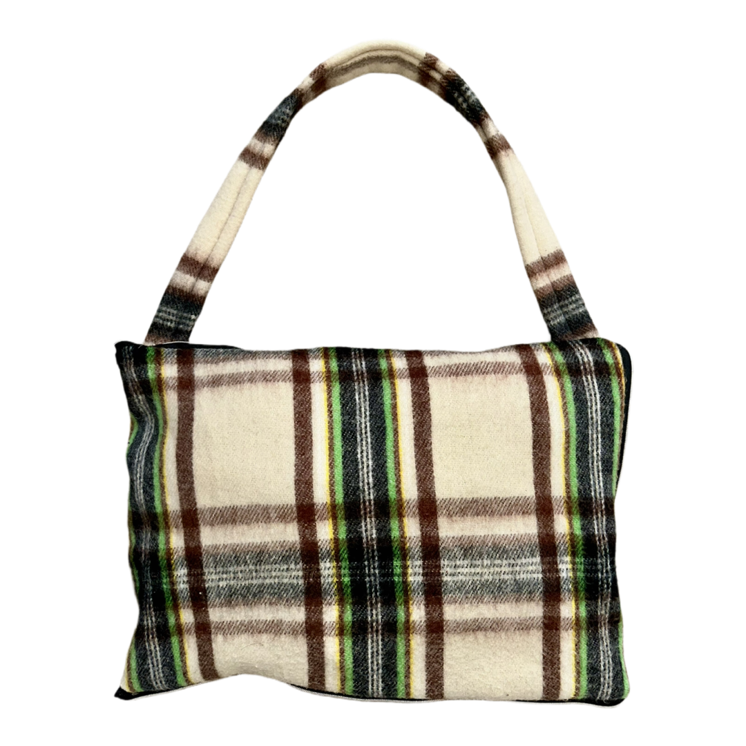 Cointel The Cocoa Brown Plaid Trench Tote - Sneaker Türkiye