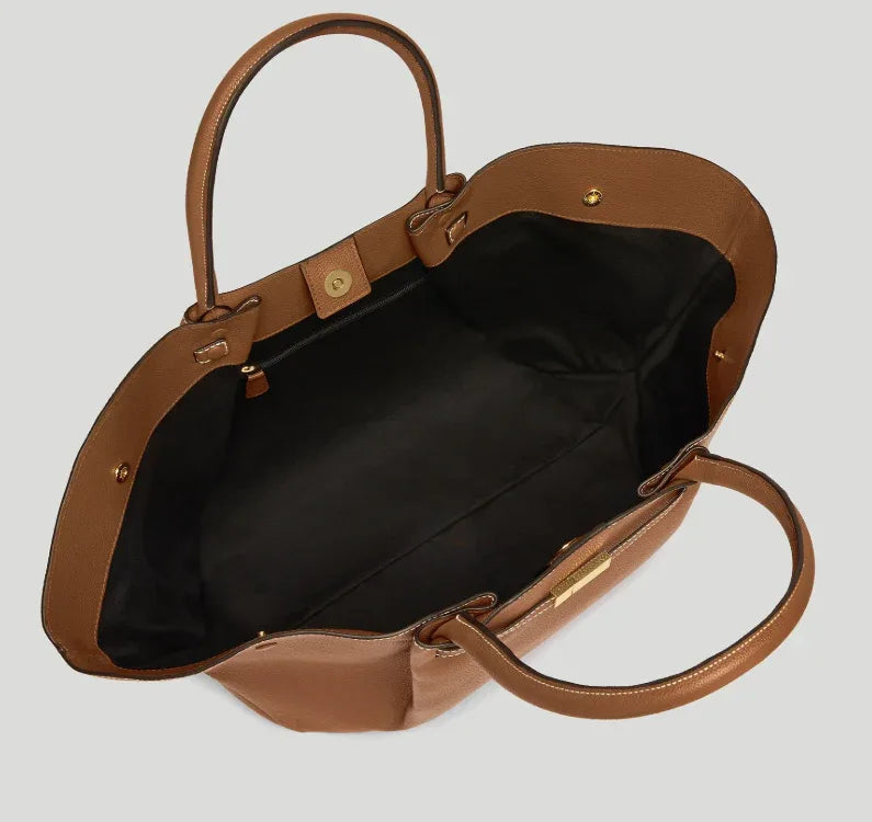 DeMellier The New York-Tan Small Grain Ecru Stitching - Sneaker Türkiye