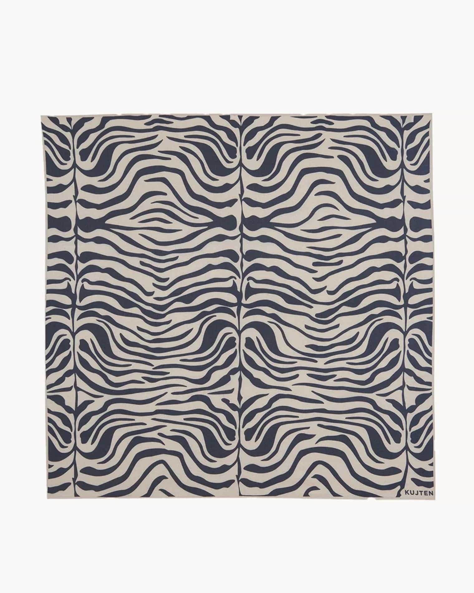 KUJTEN Large Bandana Helia Zebra Organic Beige – Bandana - Sneaker Türkiye
