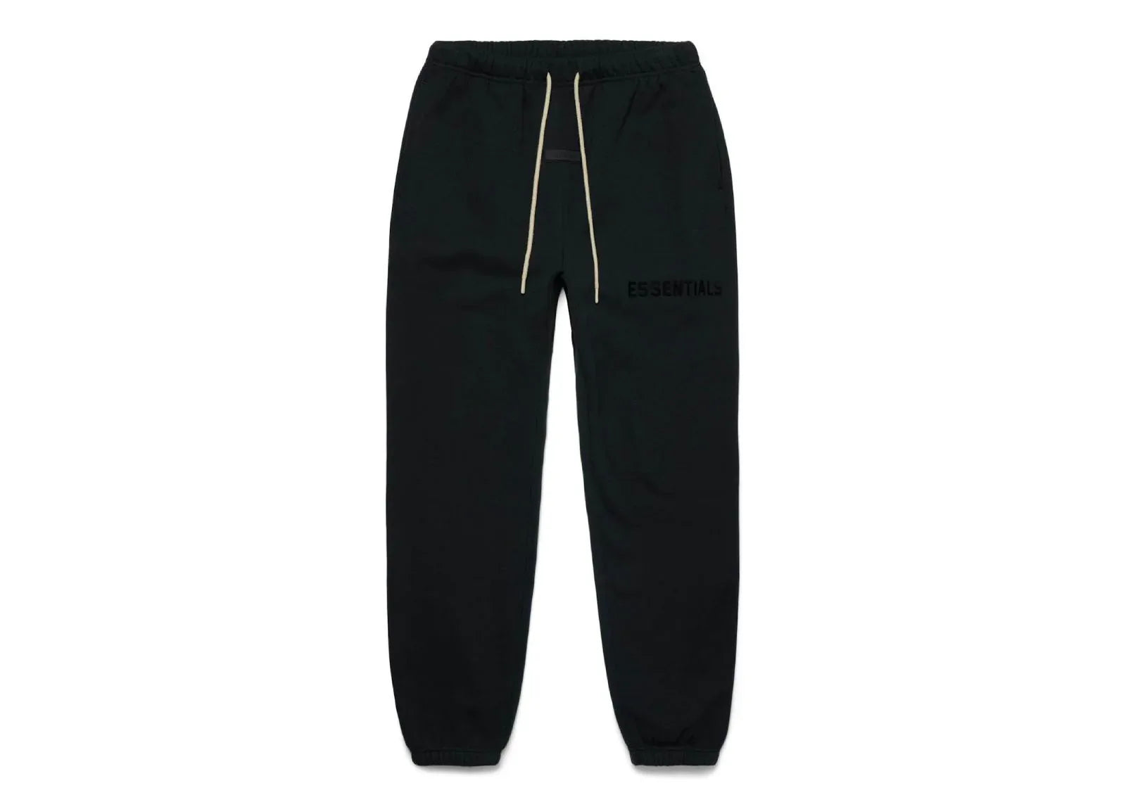 Fear Of God Essentials Cream Drawstring Sweatpant Jet Black - Sneaker Türkiye