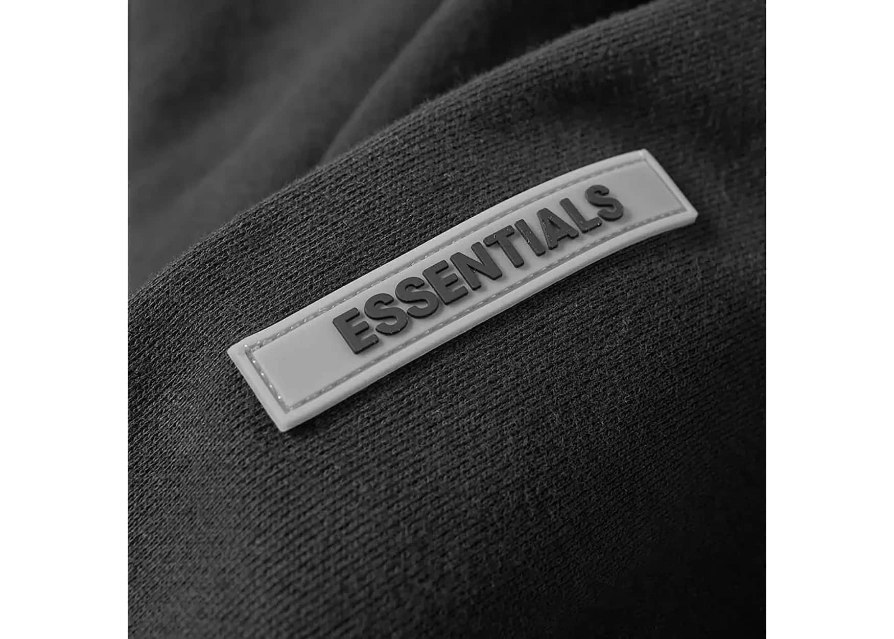Fear Of God Essentials Hoodie Black - Sneaker Türkiye