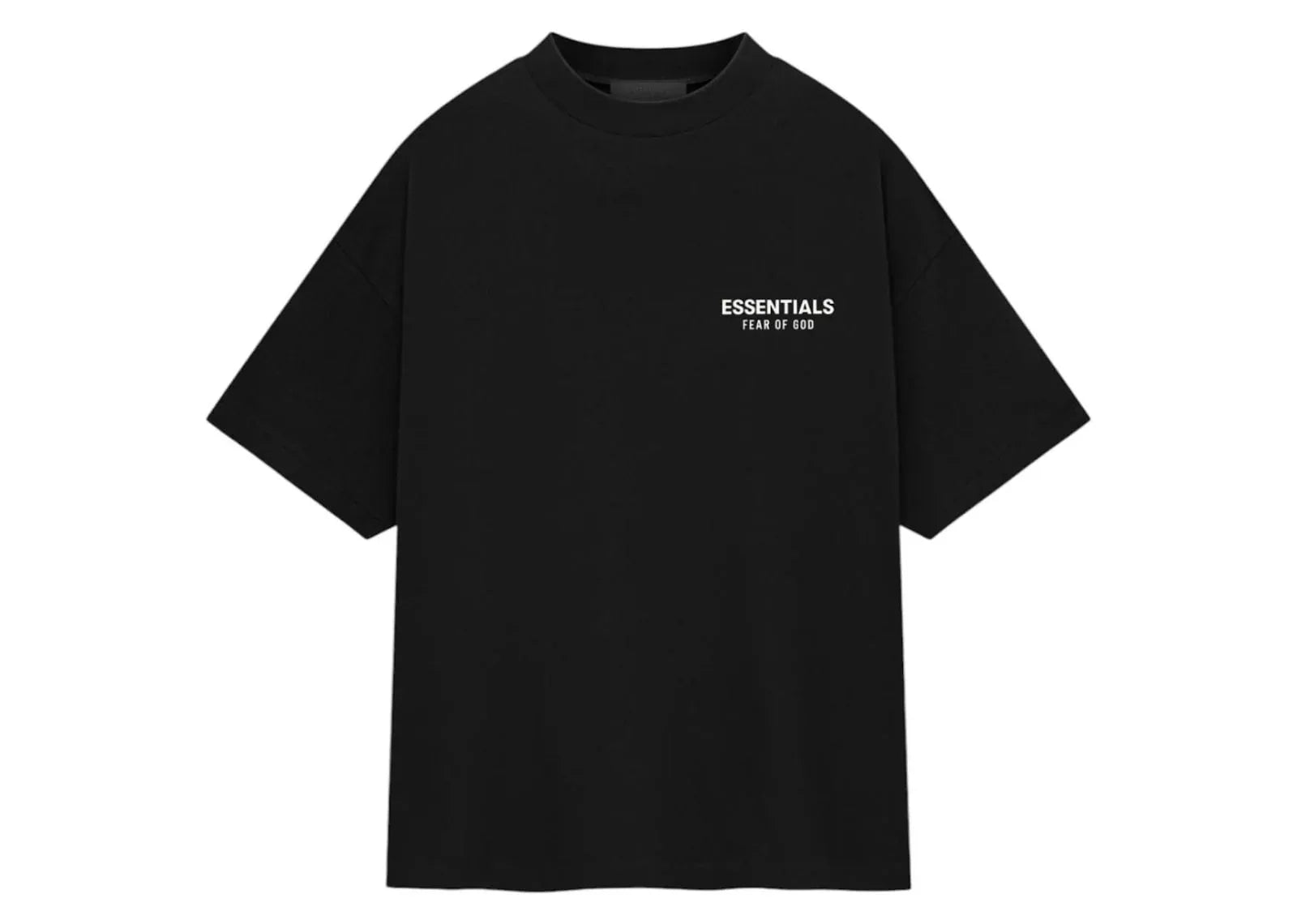 Fear Of God Essentials Jersey Crewneck T-Shirt Black - Sneaker Türkiye