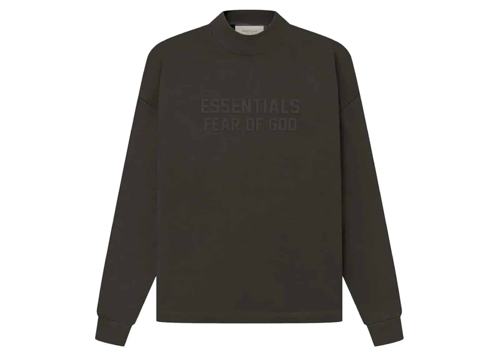 Fear Of God Essentials Relaxed Crewneck Off Black - Sneaker Türkiye
