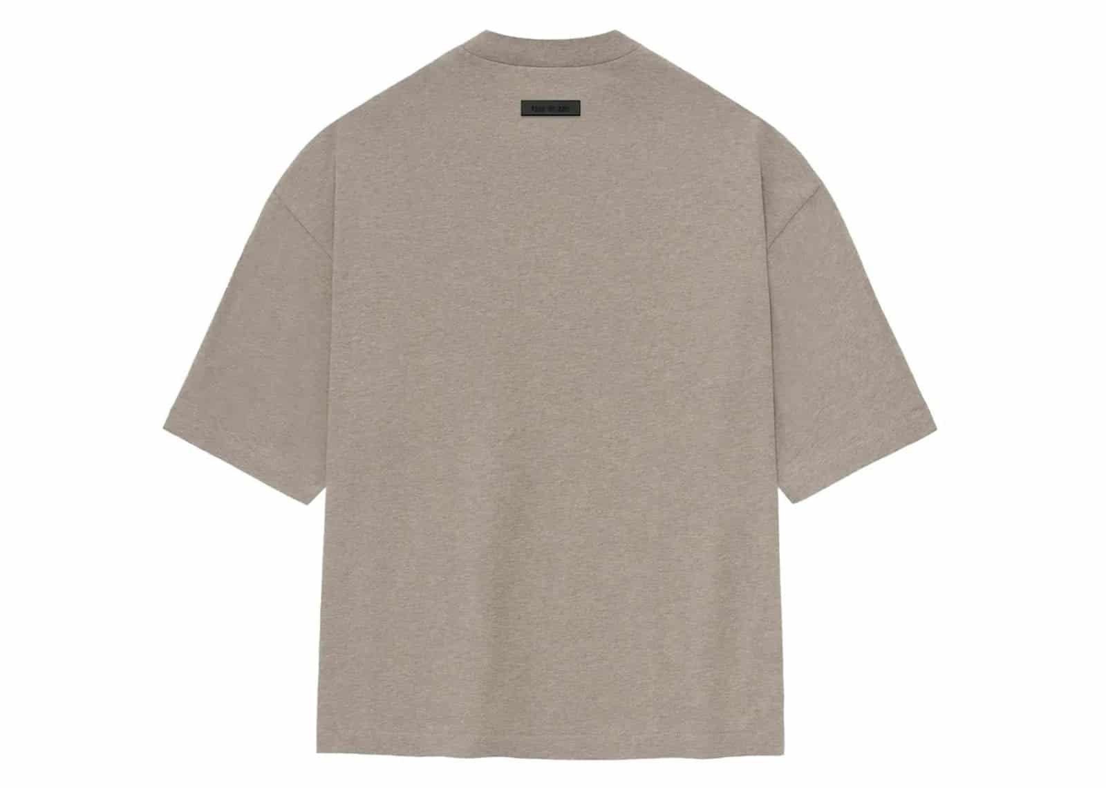 Fear Of God Essentials Tee Core Heather - Sneaker Türkiye