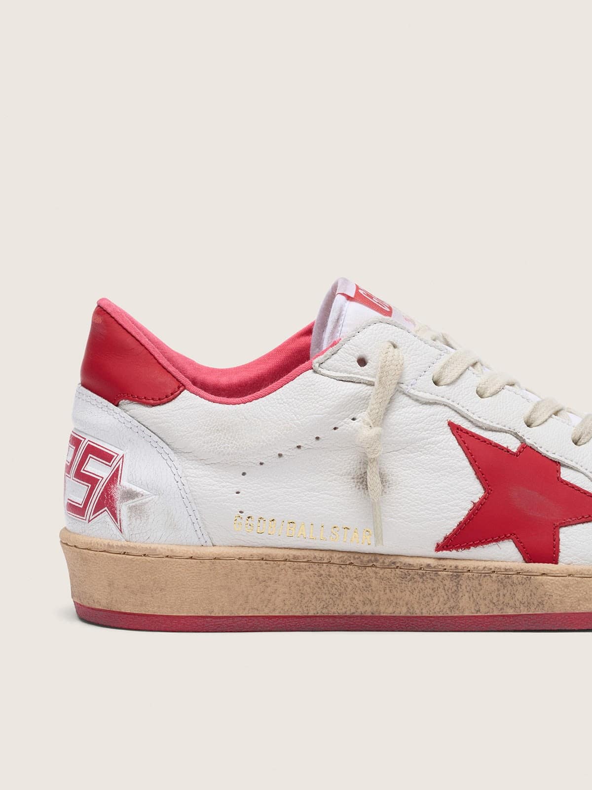 Golden Goose Men’s Ball Star In White Leather - Sneaker Türkiye
